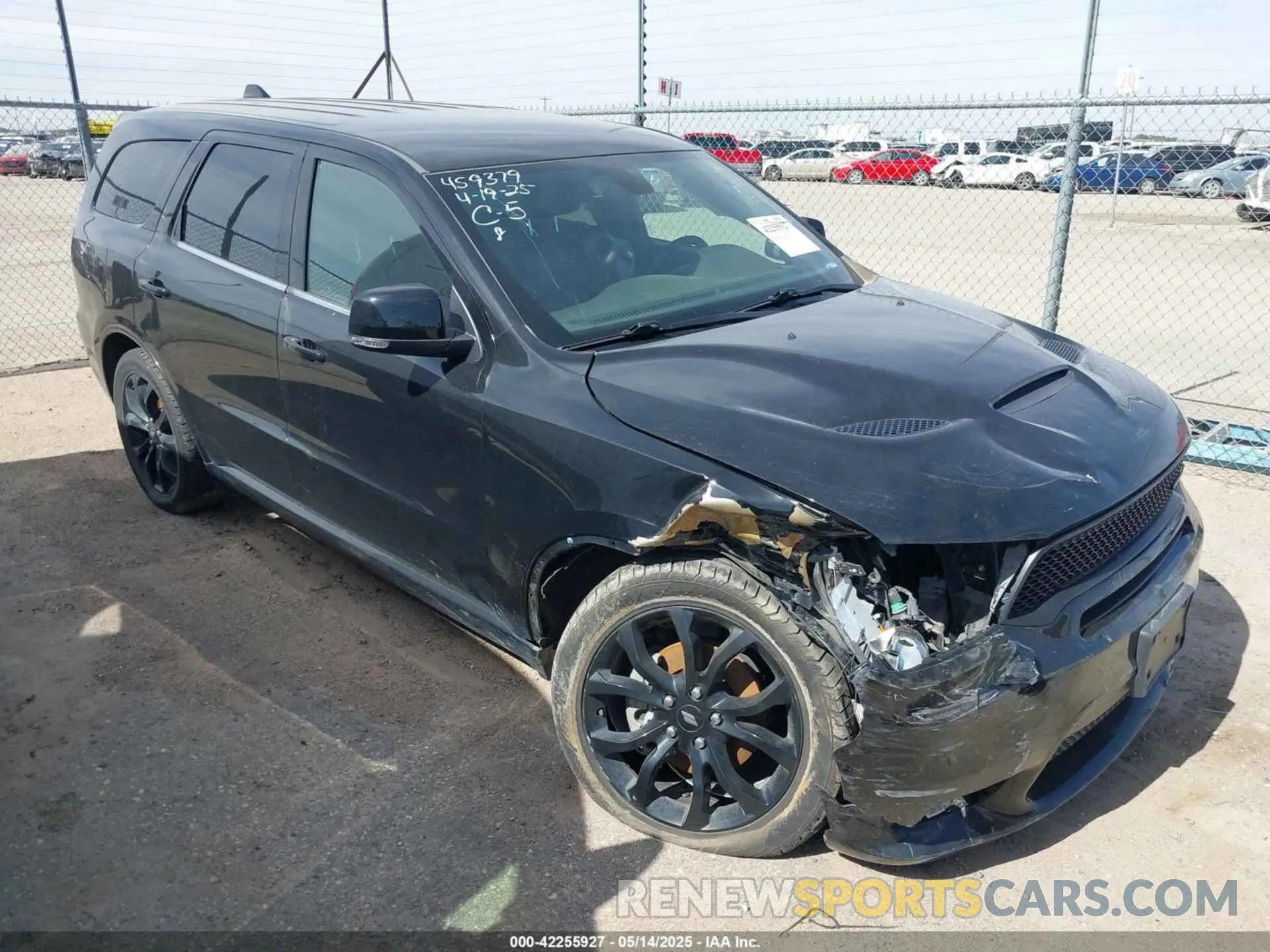 1 Photograph of a damaged car 1C4RDHDG0LC142062 DODGE DURANGO 2020