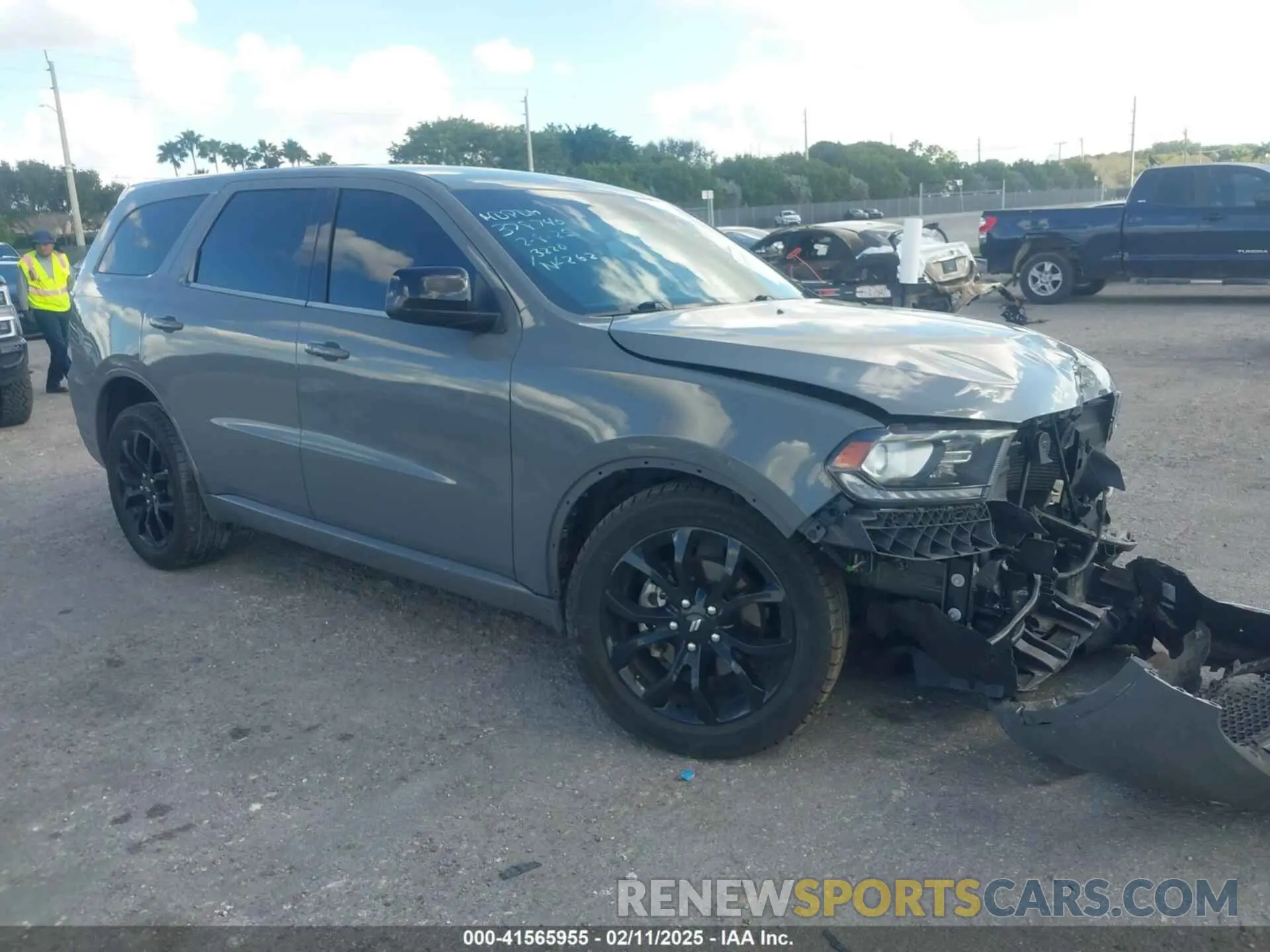 1 Photograph of a damaged car 1C4RDHDG3LC223220 DODGE DURANGO 2020