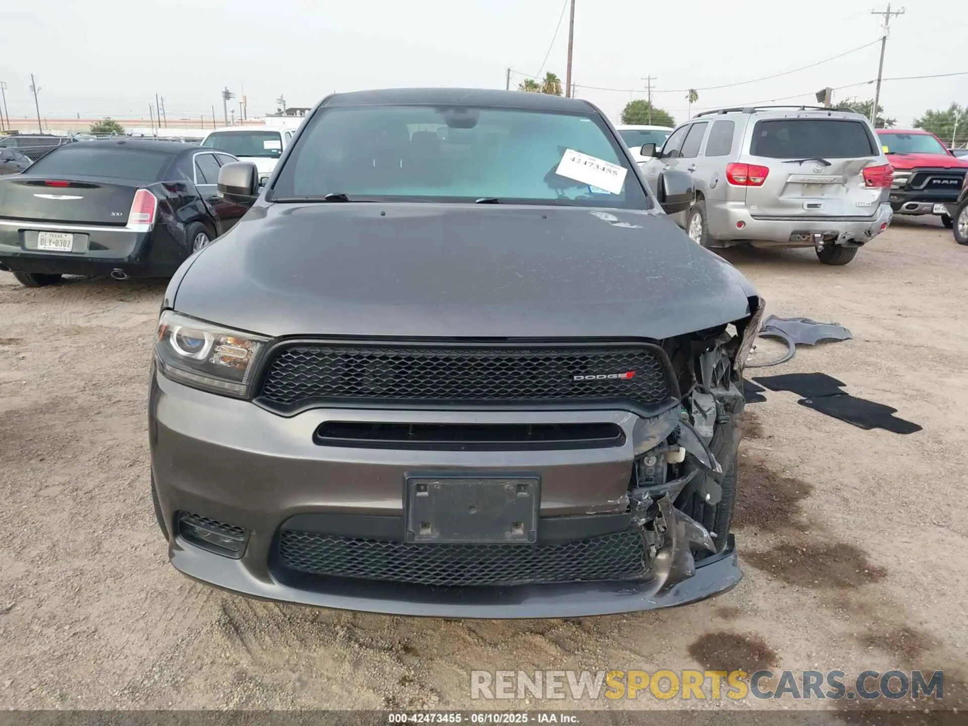 13 Photograph of a damaged car 1C4RDHDG3LC259120 DODGE DURANGO 2020