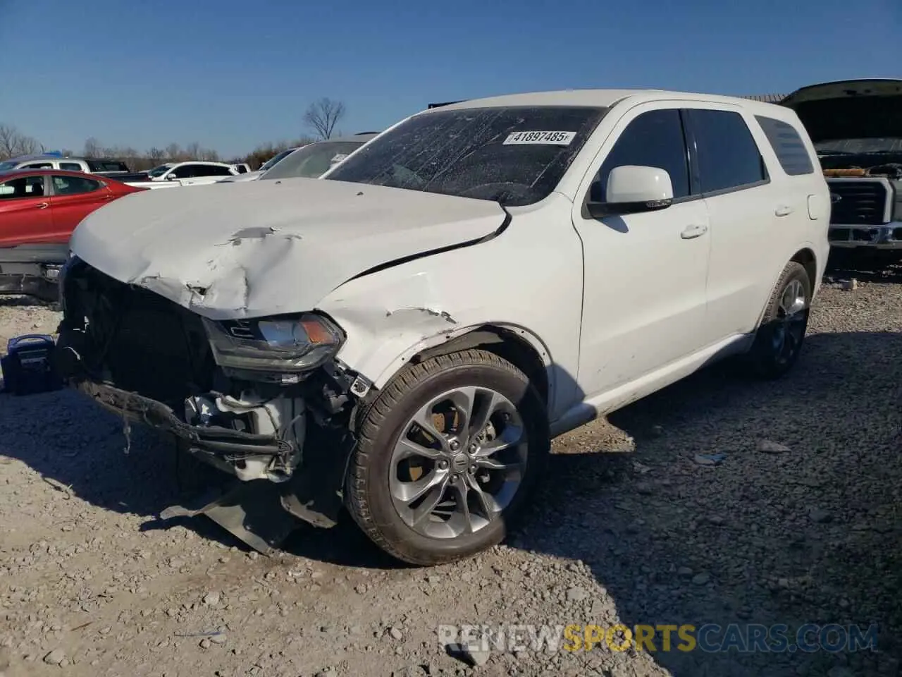 1 Photograph of a damaged car 1C4RDHDG3LC285474 DODGE DURANGO 2020