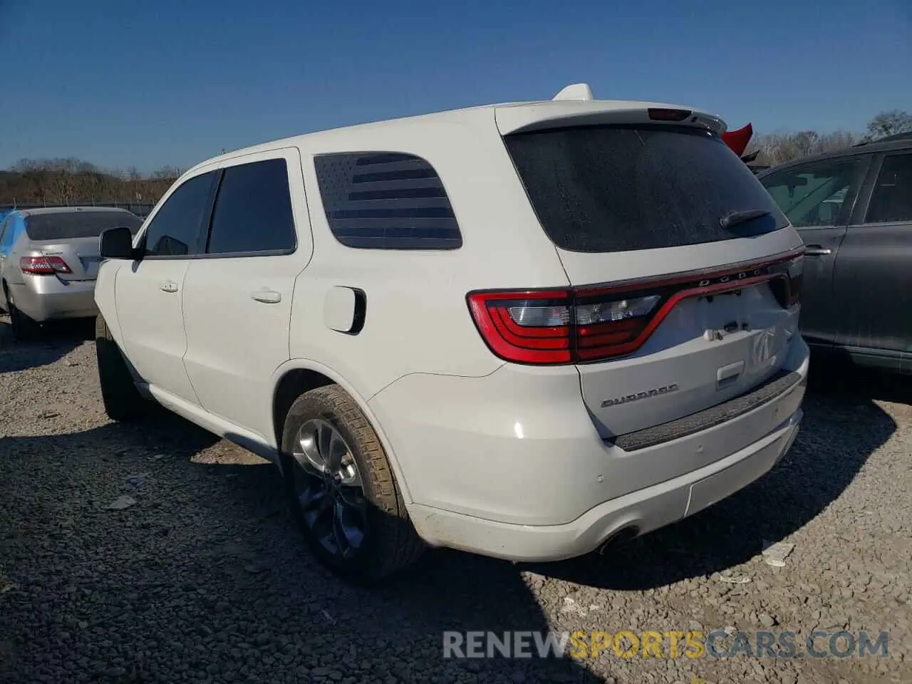 2 Photograph of a damaged car 1C4RDHDG3LC285474 DODGE DURANGO 2020