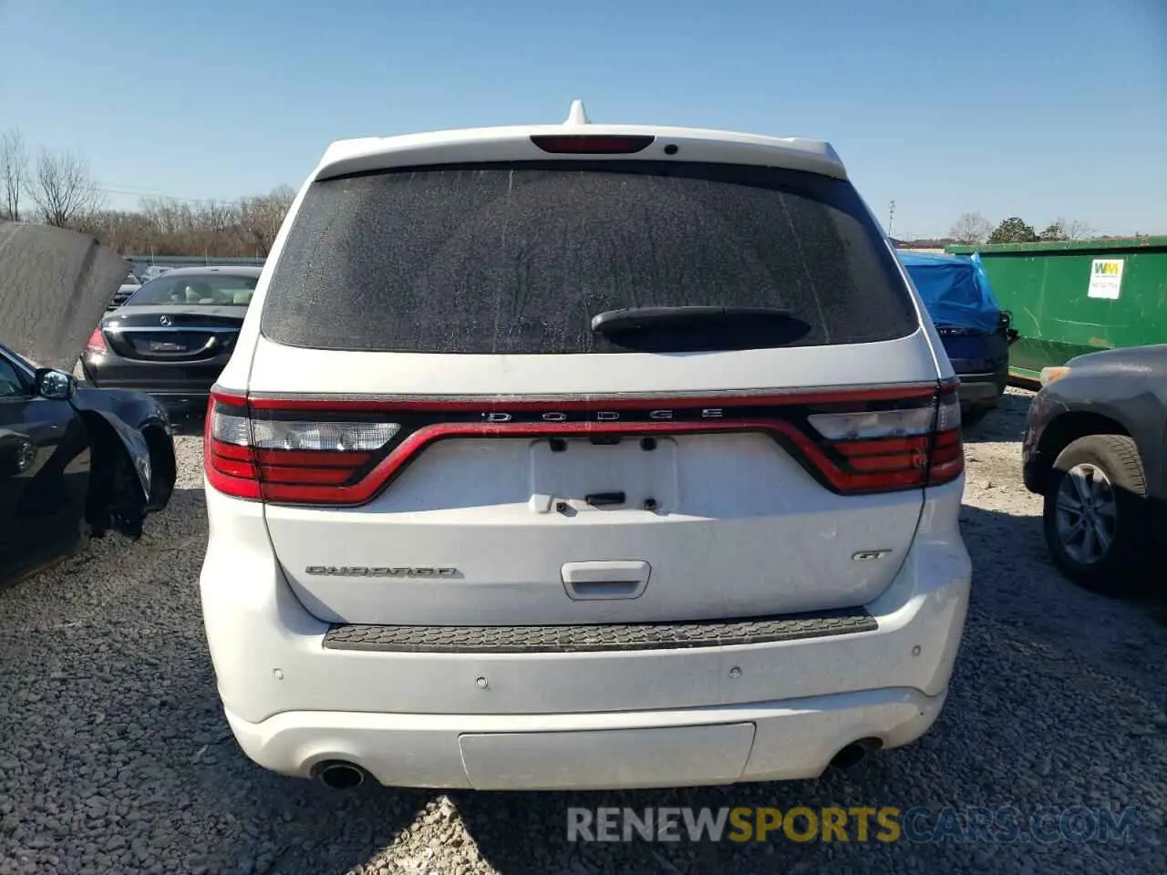 6 Photograph of a damaged car 1C4RDHDG3LC285474 DODGE DURANGO 2020