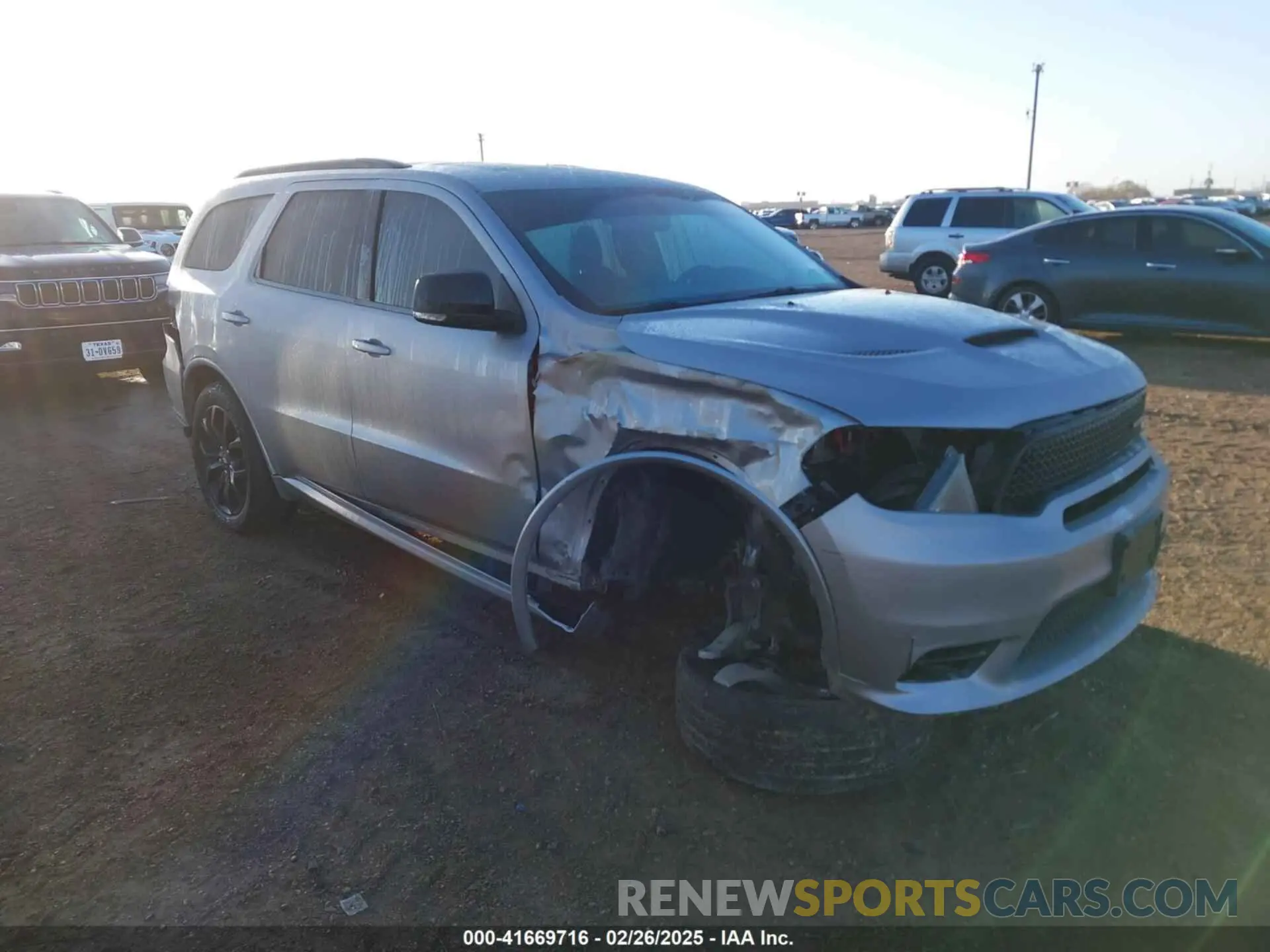 1 Photograph of a damaged car 1C4RDHDG3LC381119 DODGE DURANGO 2020