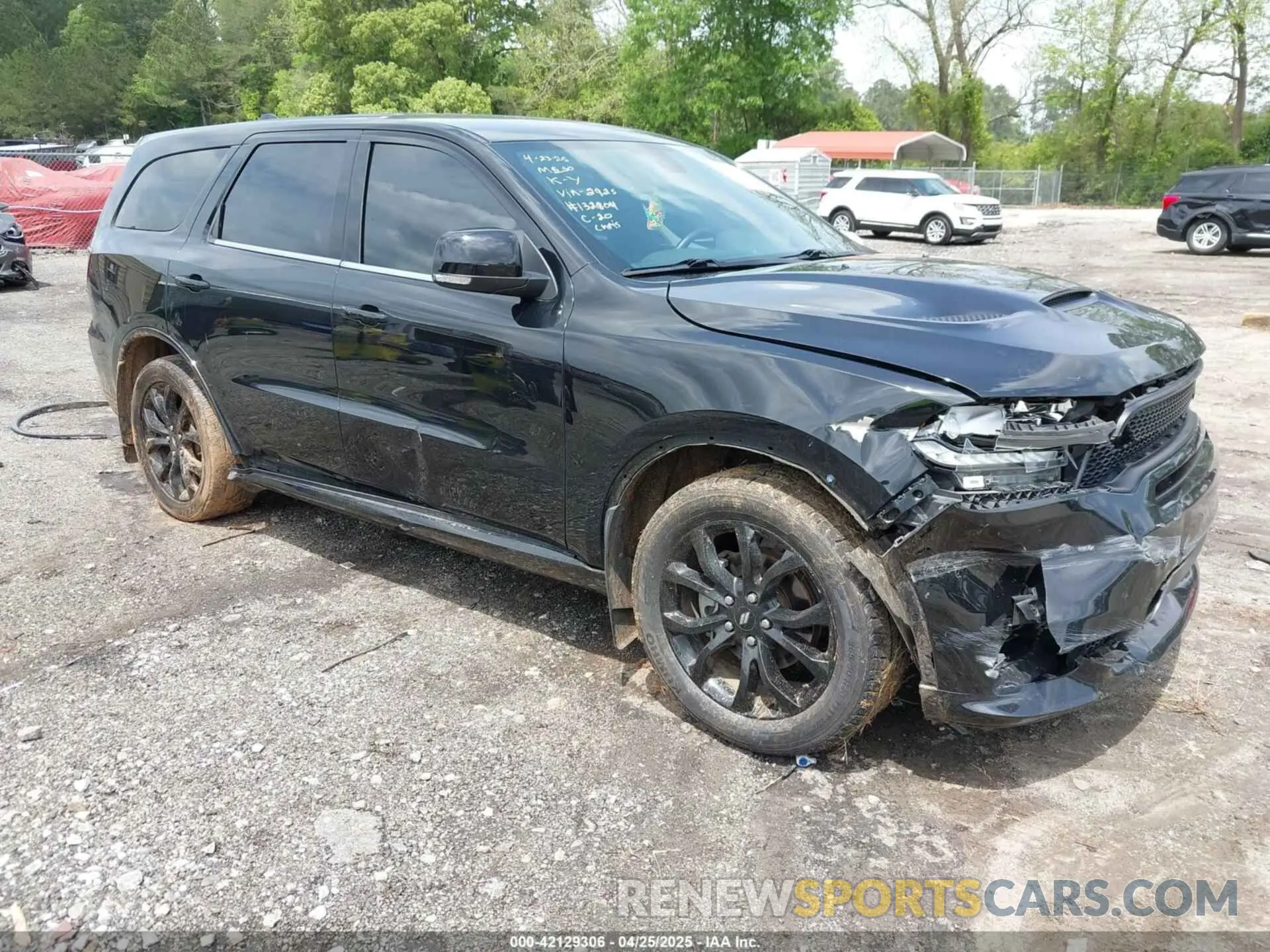 1 Photograph of a damaged car 1C4RDHDG6LC352925 DODGE DURANGO 2020