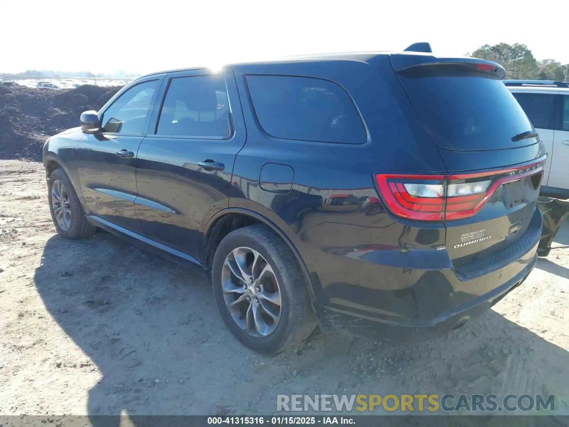 3 Photograph of a damaged car 1C4RDHDG8LC259081 DODGE DURANGO 2020