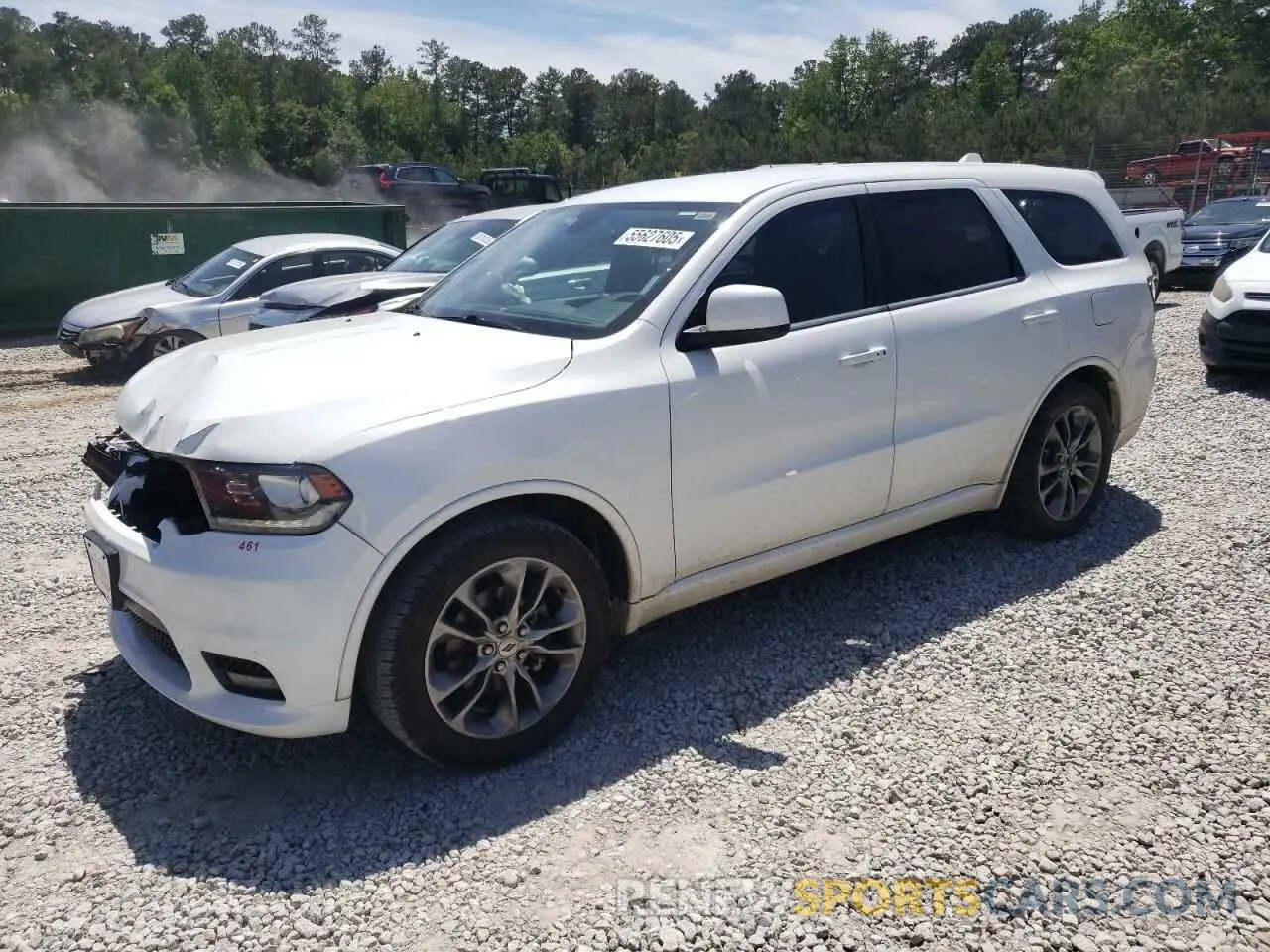 1 Photograph of a damaged car 1C4RDHDG9LC166151 DODGE DURANGO 2020