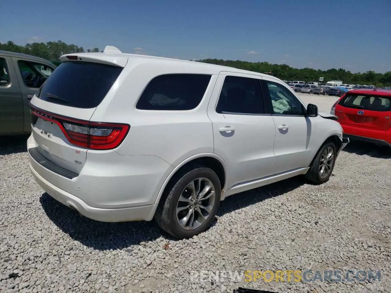3 Photograph of a damaged car 1C4RDHDG9LC166151 DODGE DURANGO 2020