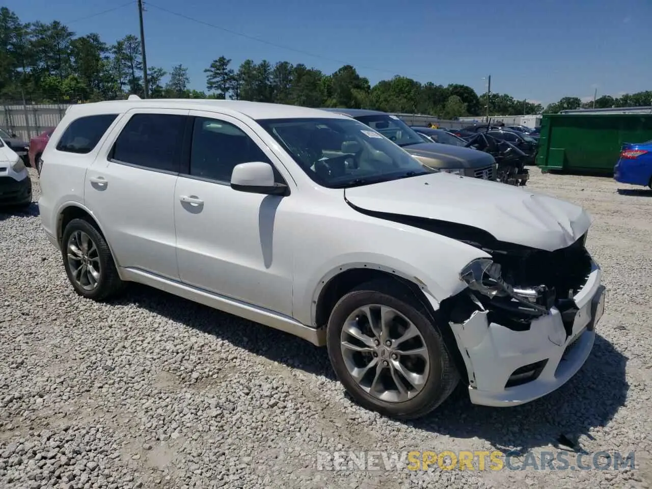 4 Photograph of a damaged car 1C4RDHDG9LC166151 DODGE DURANGO 2020