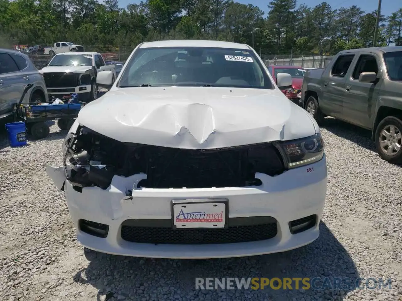 5 Photograph of a damaged car 1C4RDHDG9LC166151 DODGE DURANGO 2020