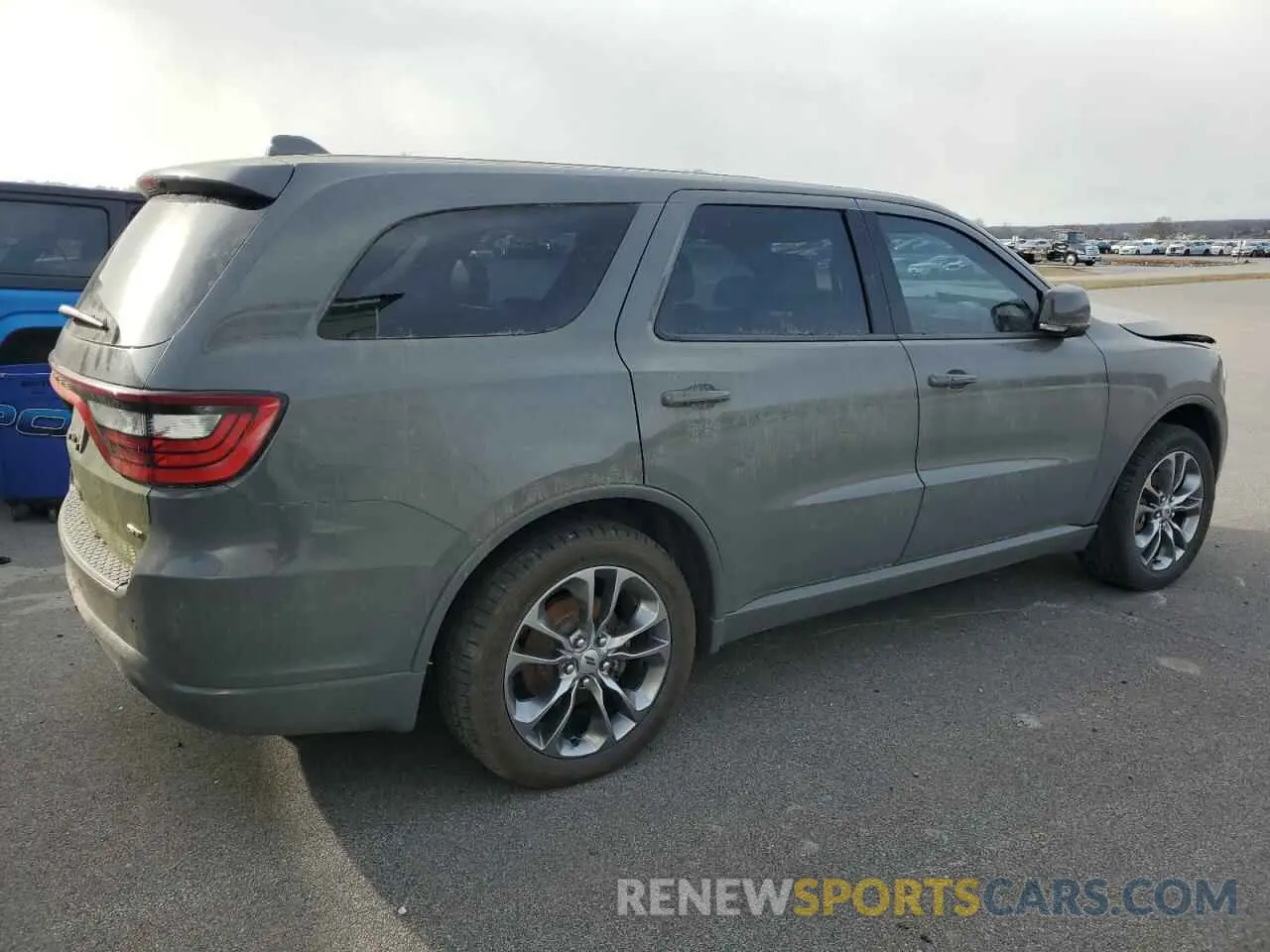 3 Photograph of a damaged car 1C4RDHDGXLC258949 DODGE DURANGO 2020