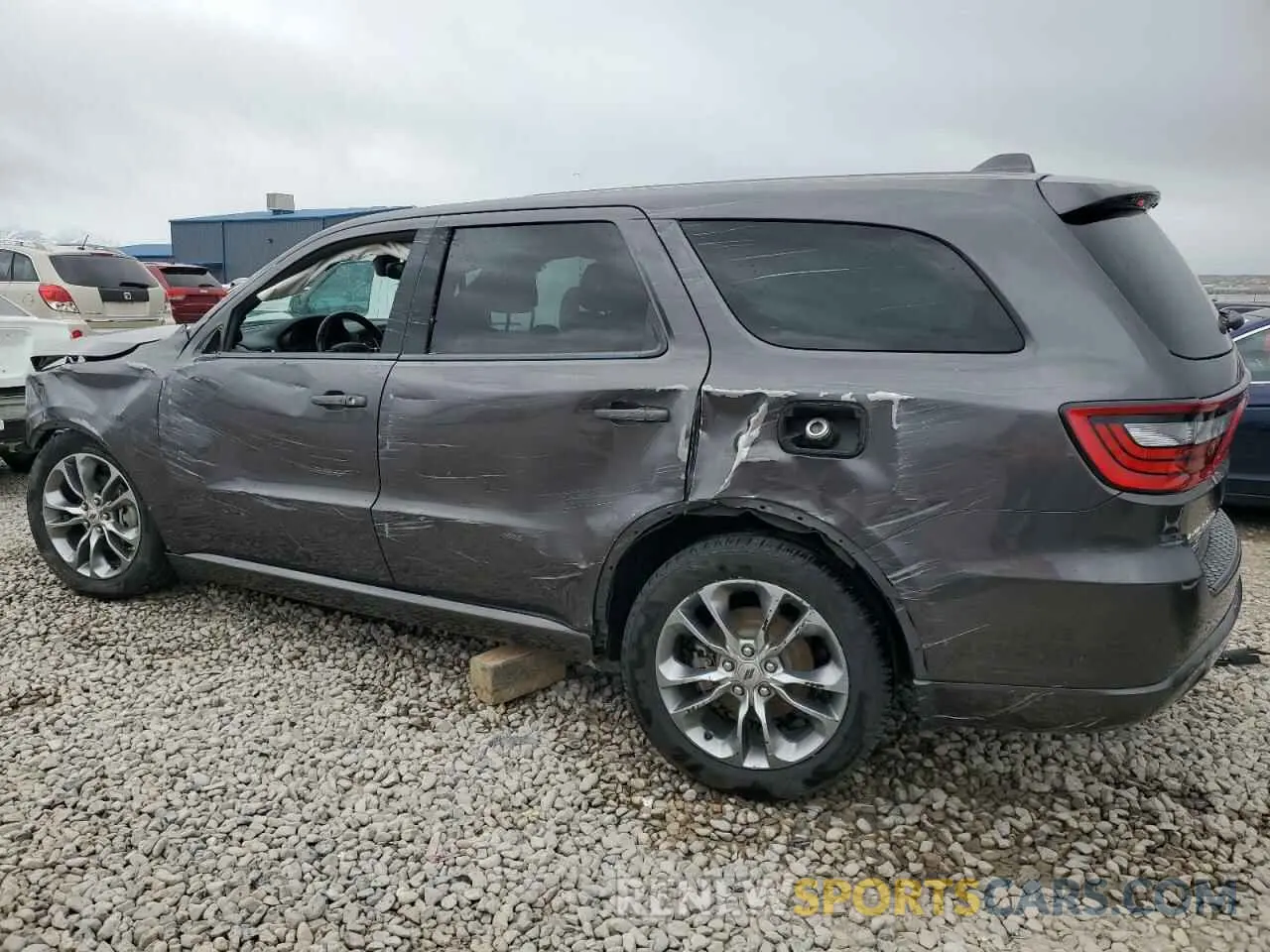 2 Photograph of a damaged car 1C4RDHDGXLC259745 DODGE DURANGO 2020