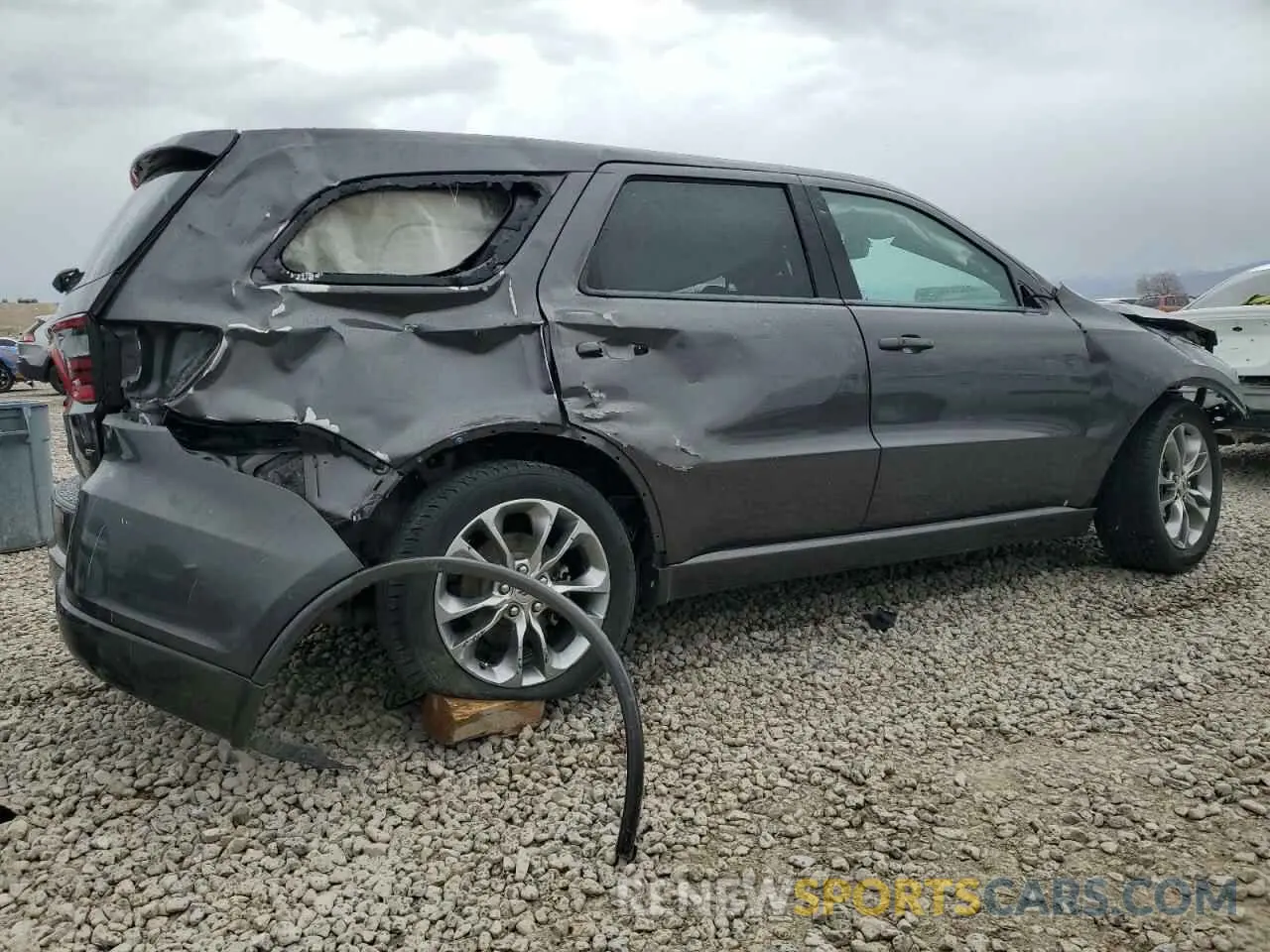 3 Photograph of a damaged car 1C4RDHDGXLC259745 DODGE DURANGO 2020