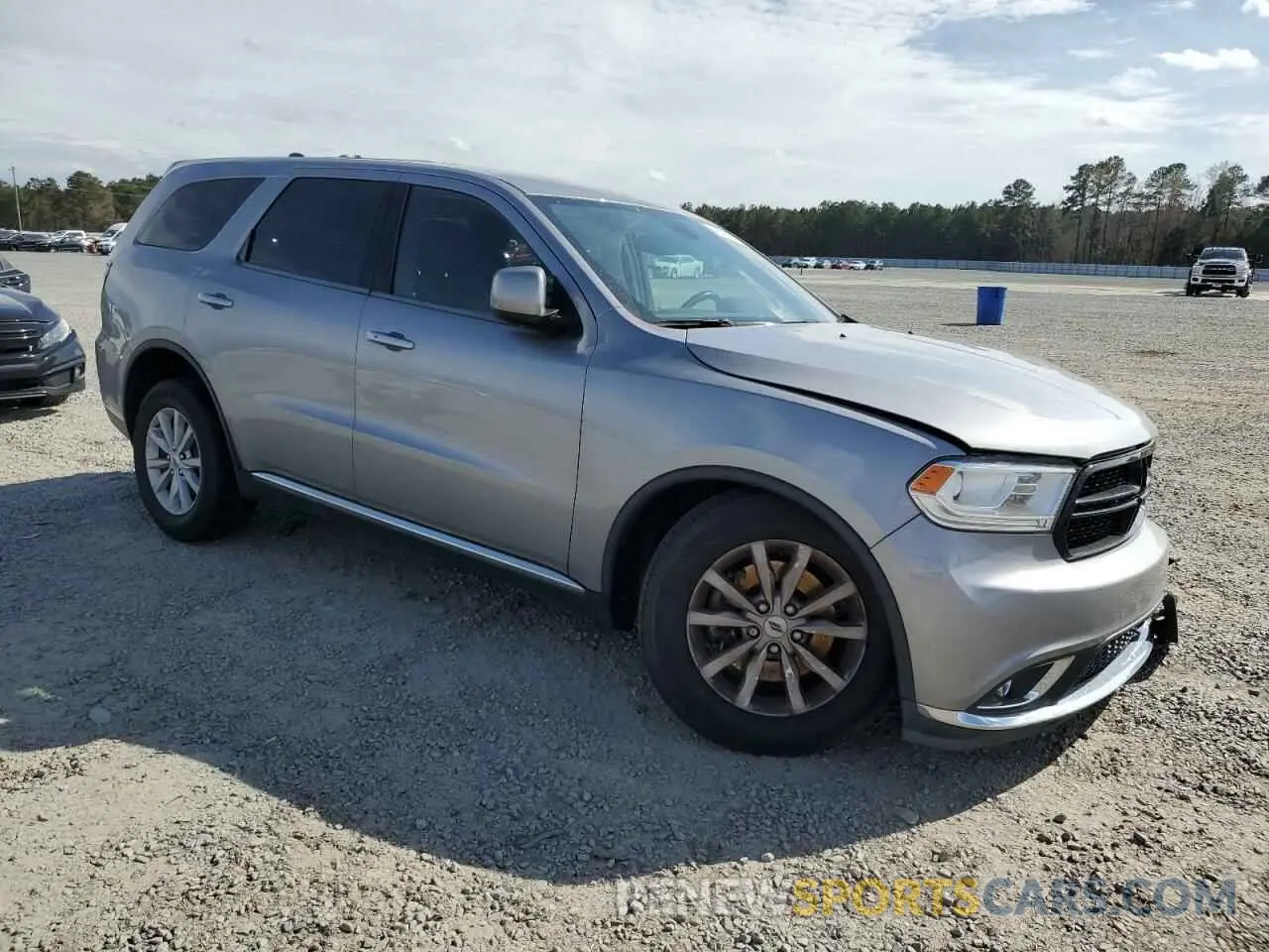 4 Photograph of a damaged car 1C4RDHFG9LC266487 DODGE DURANGO 2020