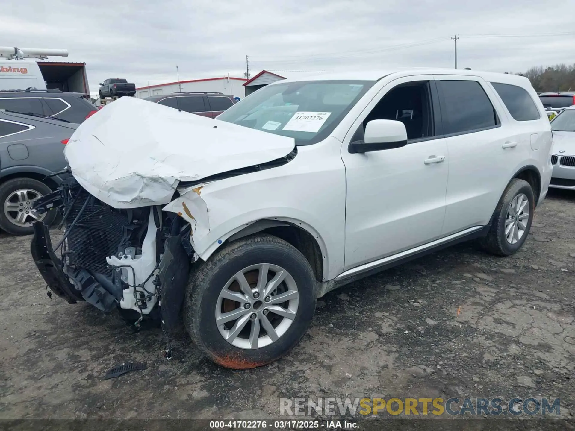 2 Photograph of a damaged car 1C4RDHFG9LC441546 DODGE DURANGO 2020