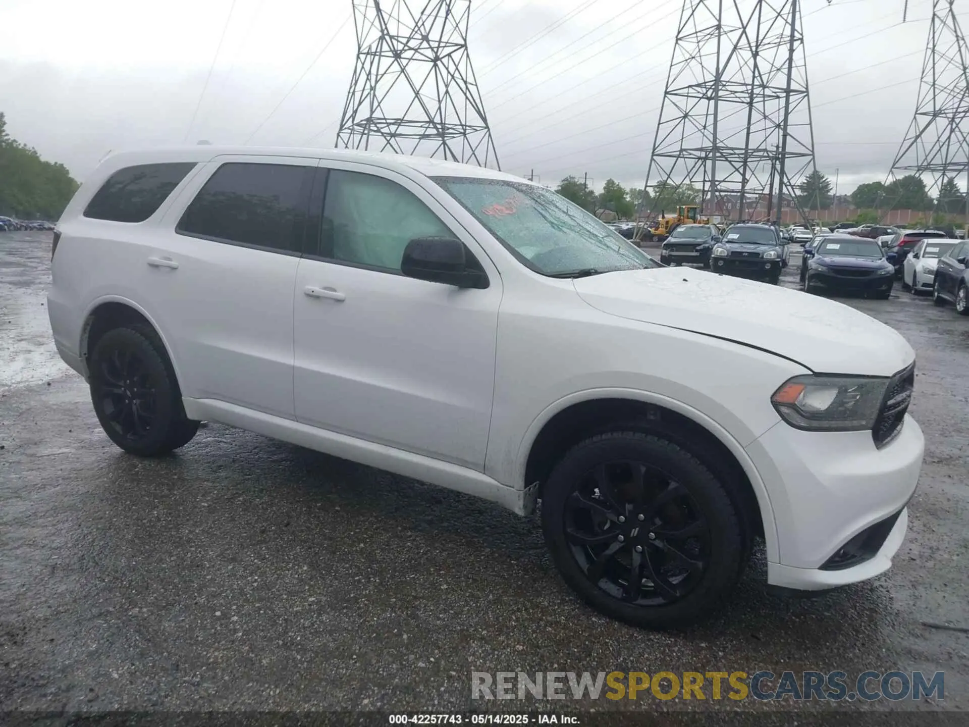 1 Photograph of a damaged car 1C4RDJAG0LC188230 DODGE DURANGO 2020