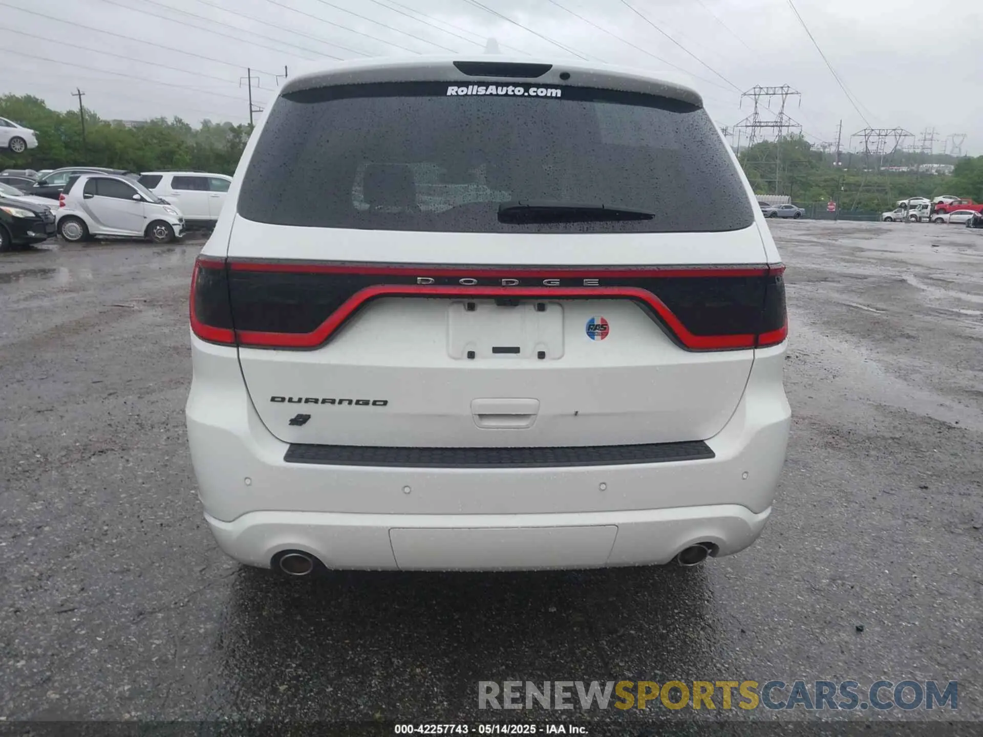 16 Photograph of a damaged car 1C4RDJAG0LC188230 DODGE DURANGO 2020