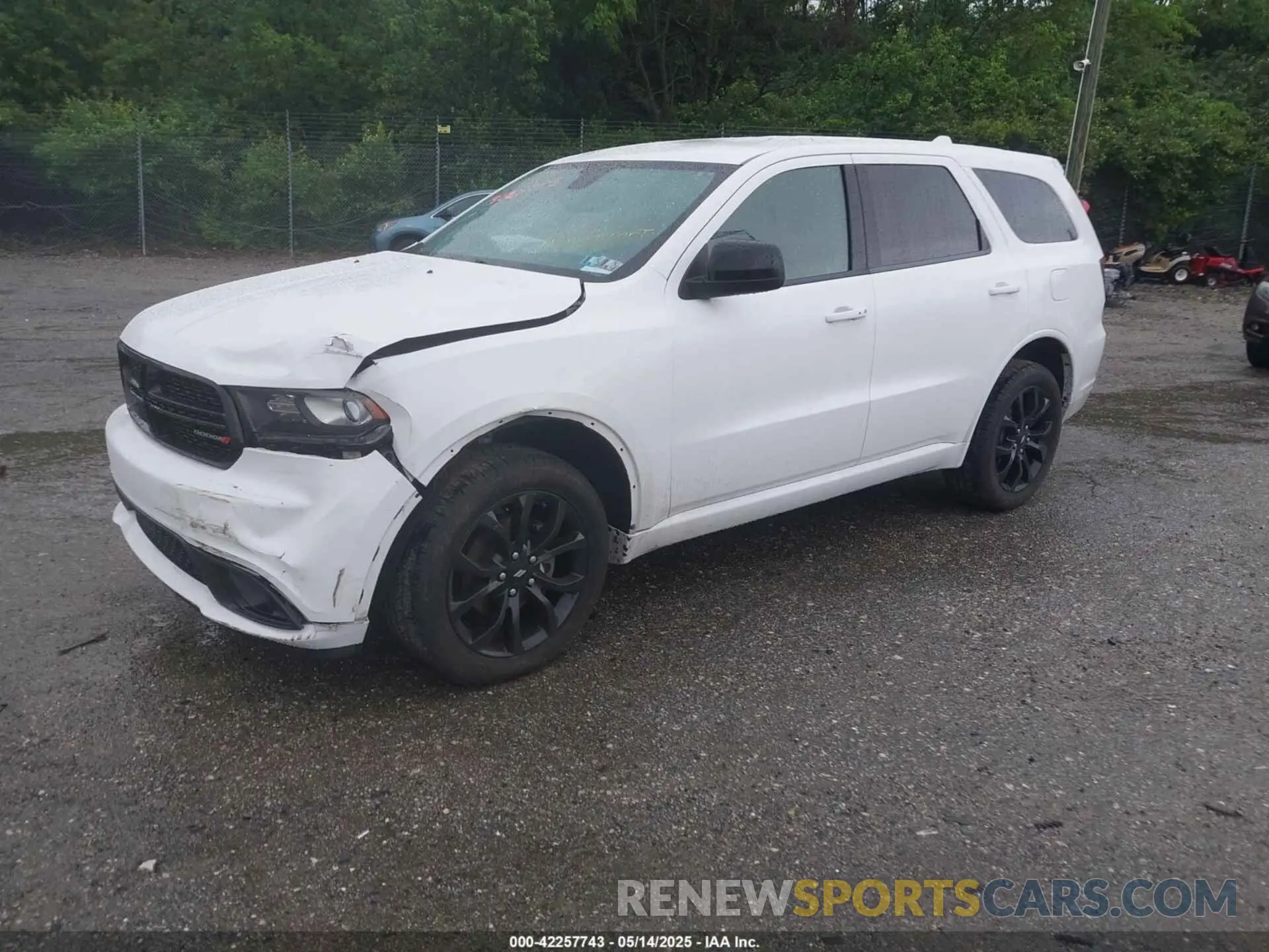 2 Photograph of a damaged car 1C4RDJAG0LC188230 DODGE DURANGO 2020