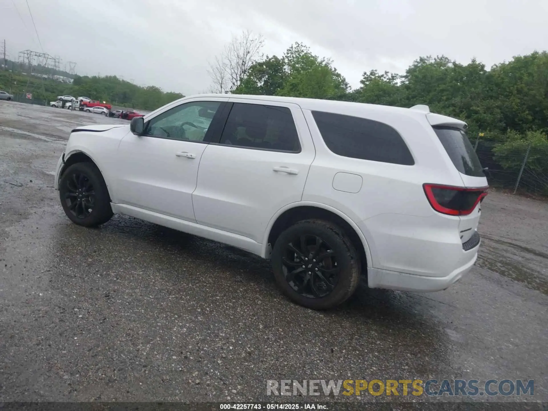 3 Photograph of a damaged car 1C4RDJAG0LC188230 DODGE DURANGO 2020