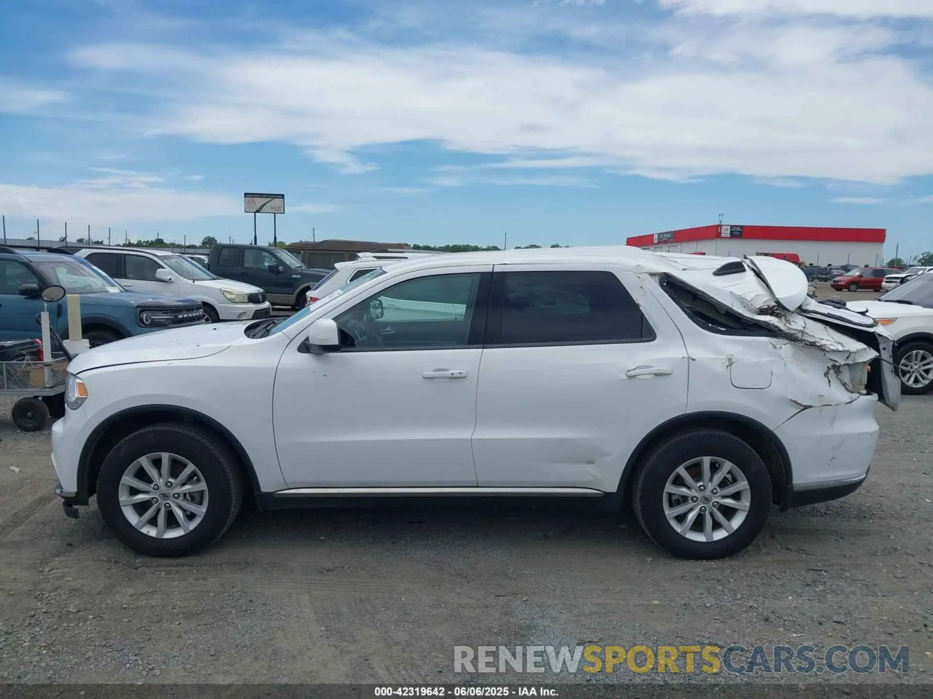 14 Photograph of a damaged car 1C4RDJAG0LC204846 DODGE DURANGO 2020