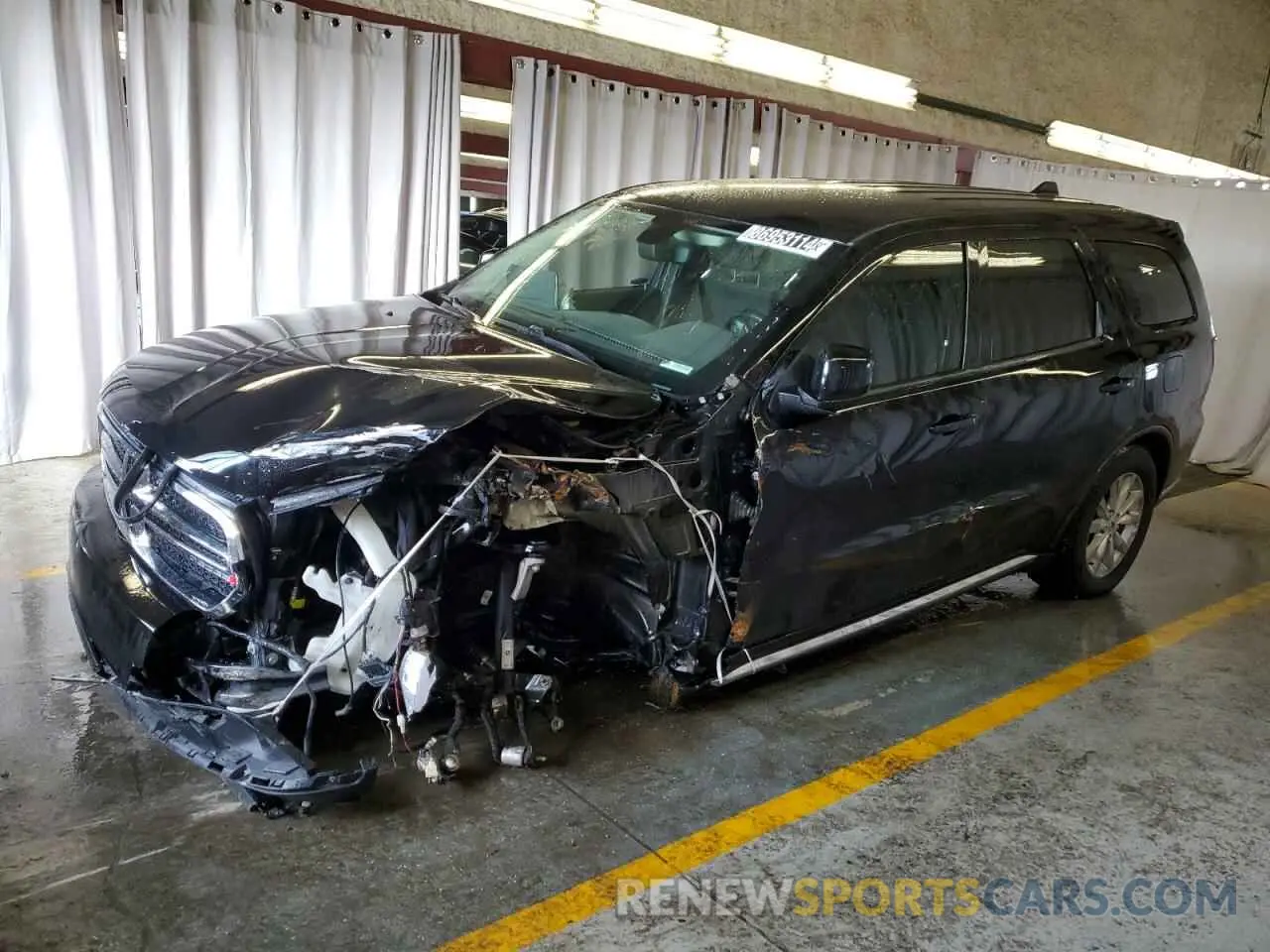 1 Photograph of a damaged car 1C4RDJAG0LC300962 DODGE DURANGO 2020