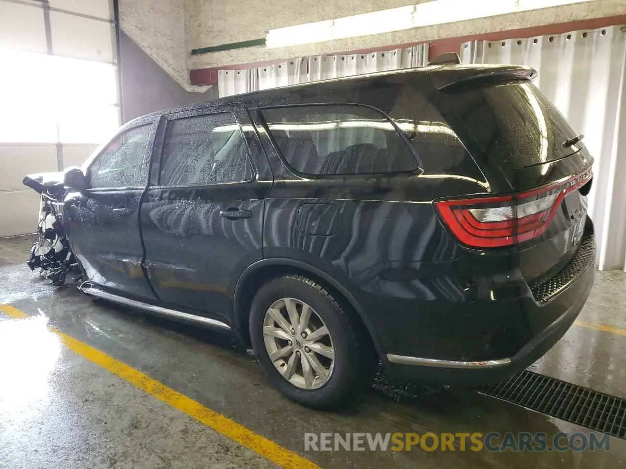 2 Photograph of a damaged car 1C4RDJAG0LC300962 DODGE DURANGO 2020
