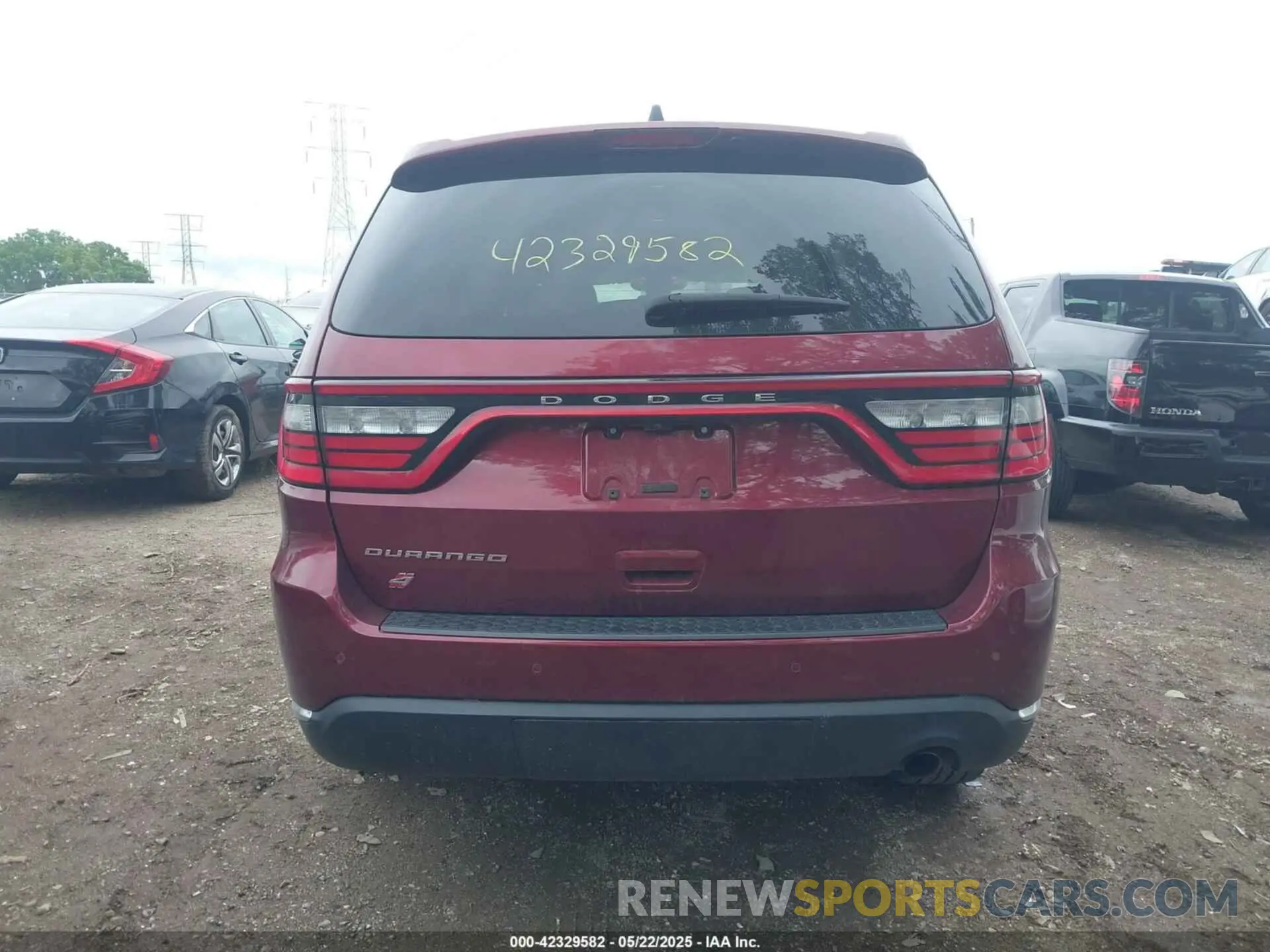 16 Photograph of a damaged car 1C4RDJAG3LC309994 DODGE DURANGO 2020