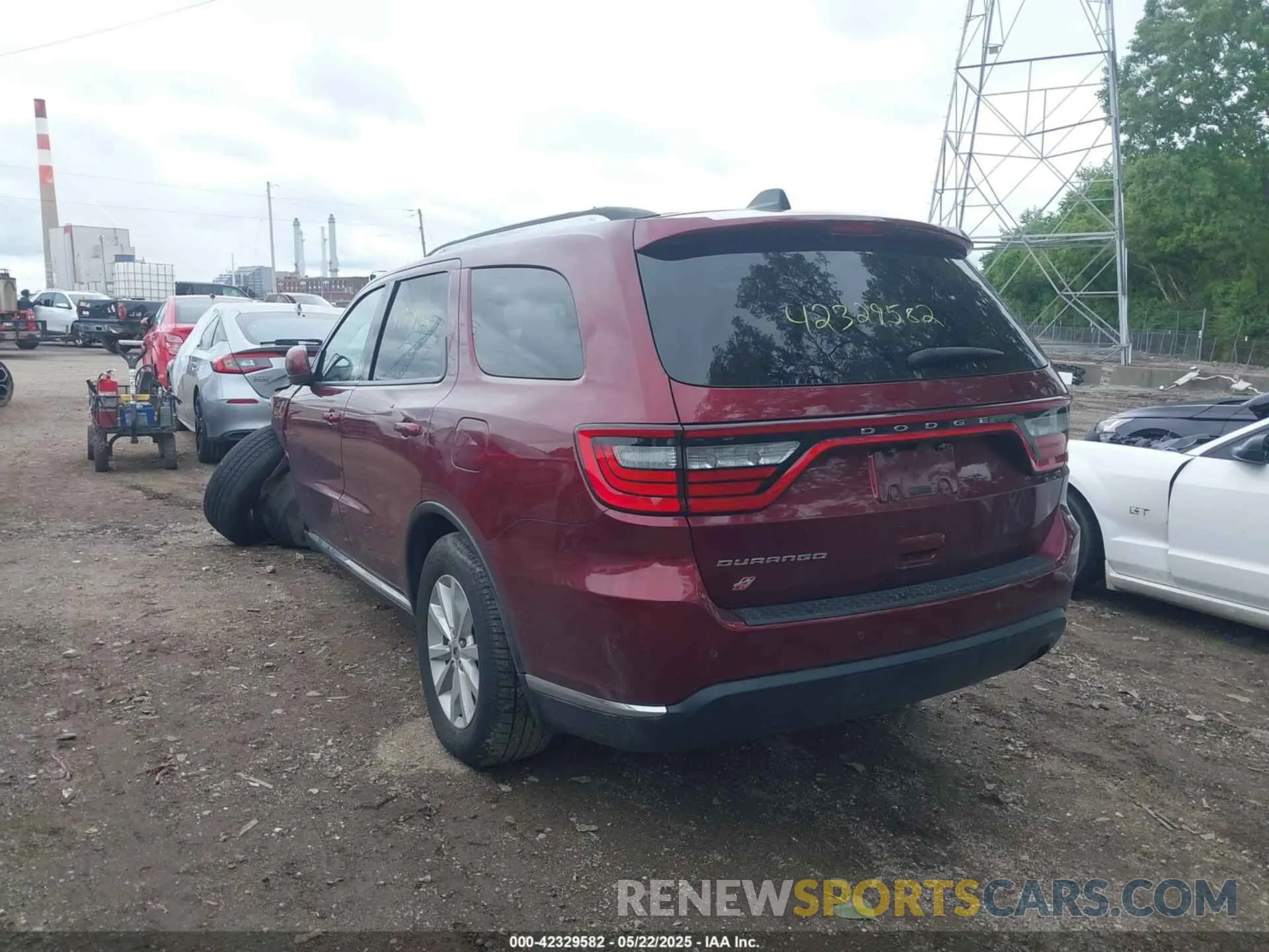 3 Photograph of a damaged car 1C4RDJAG3LC309994 DODGE DURANGO 2020