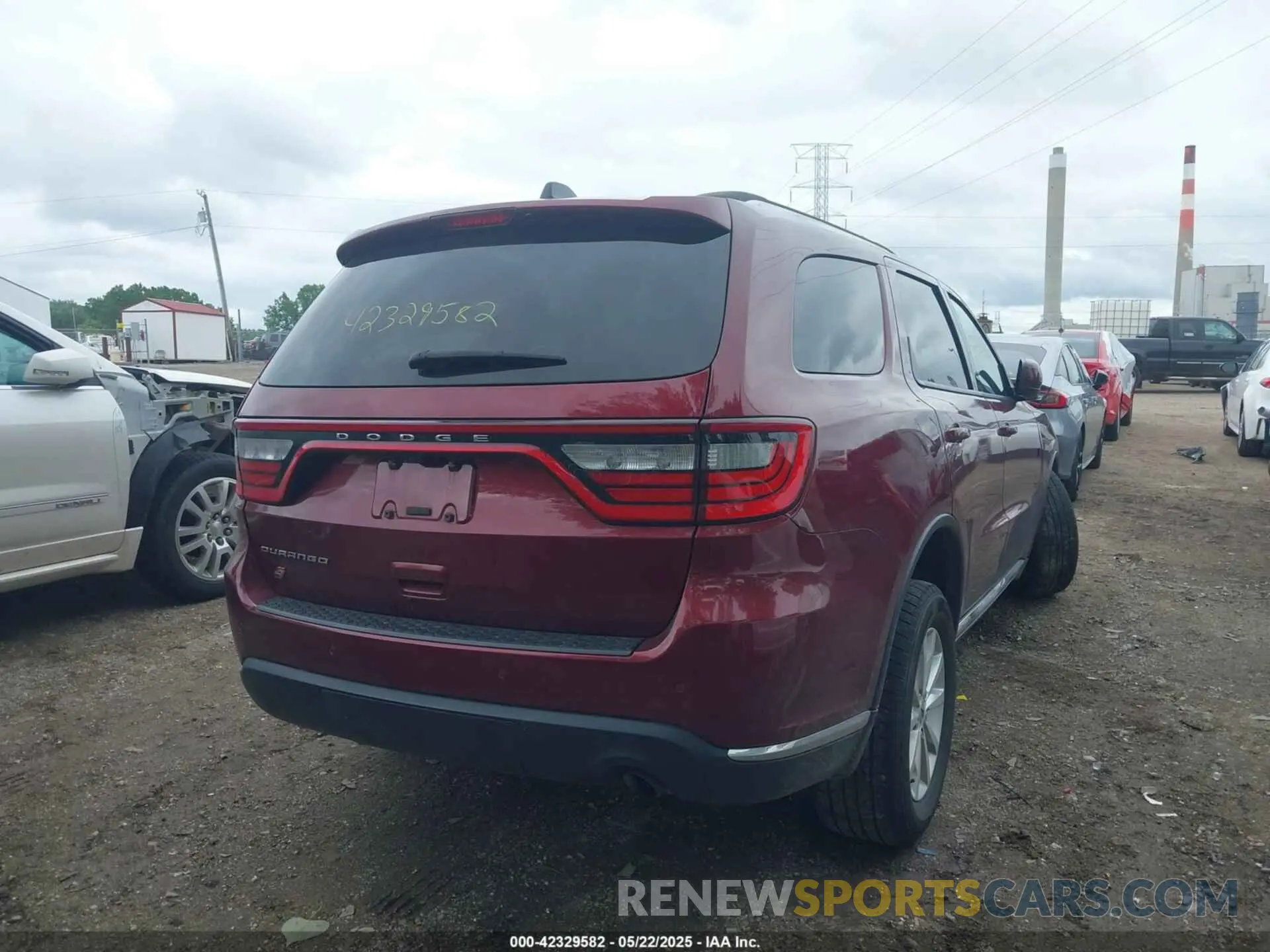 4 Photograph of a damaged car 1C4RDJAG3LC309994 DODGE DURANGO 2020