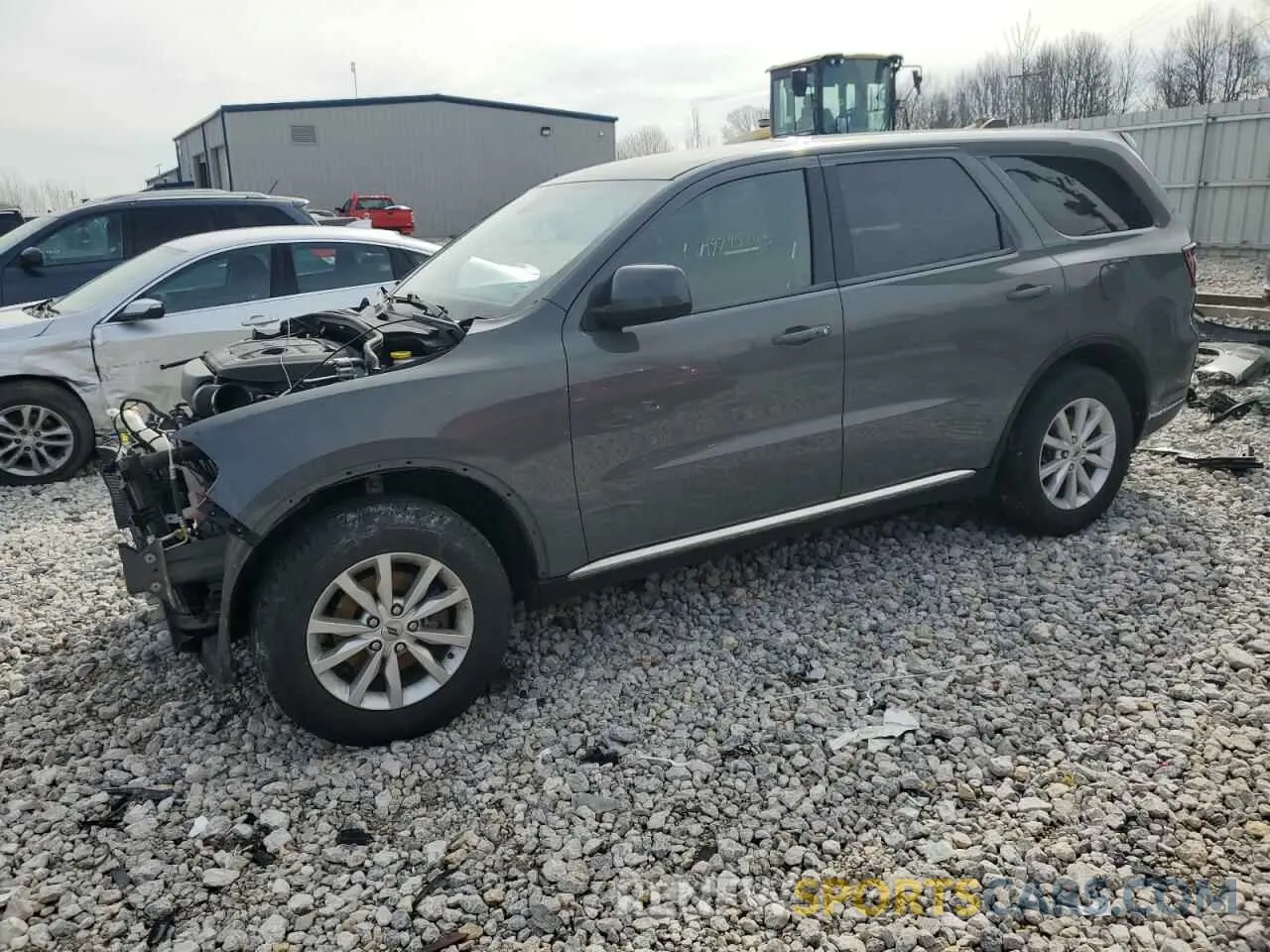 1 Photograph of a damaged car 1C4RDJAG4LC114132 DODGE DURANGO 2020
