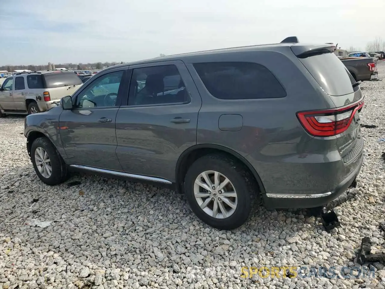 2 Photograph of a damaged car 1C4RDJAG4LC114132 DODGE DURANGO 2020