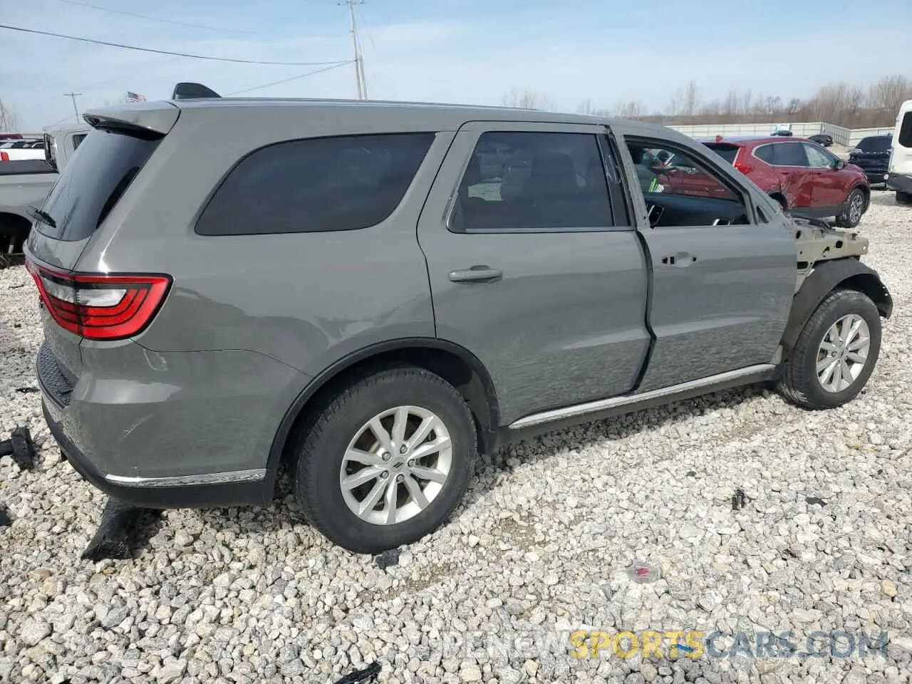 3 Photograph of a damaged car 1C4RDJAG4LC114132 DODGE DURANGO 2020