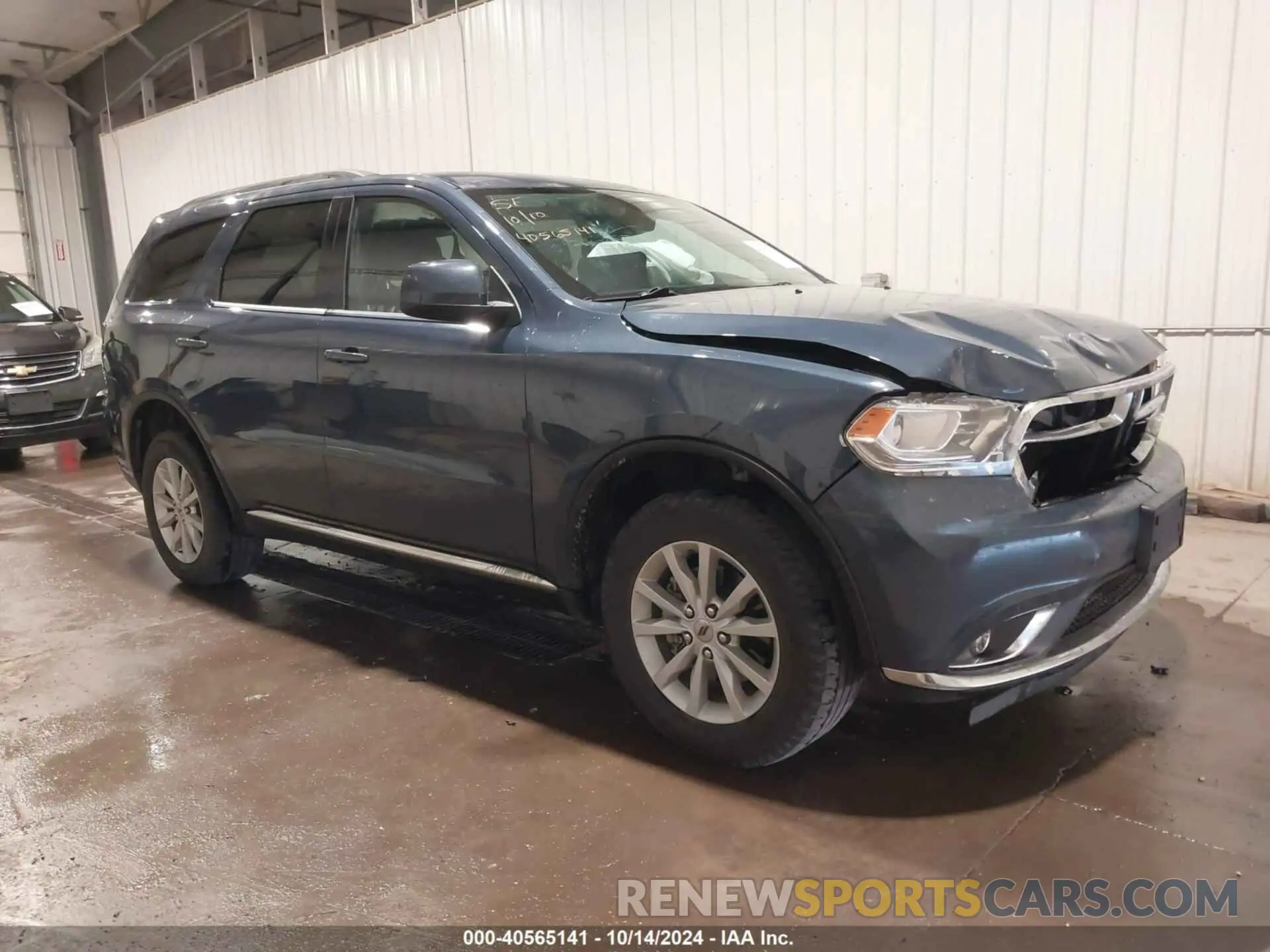 1 Photograph of a damaged car 1C4RDJAG5LC223649 DODGE DURANGO 2020