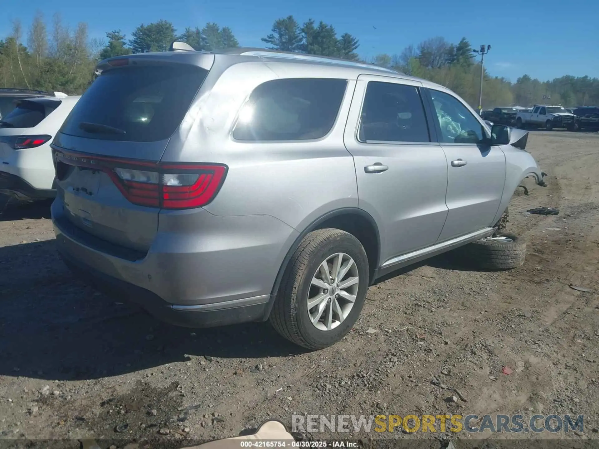 4 Photograph of a damaged car 1C4RDJAG8LC252935 DODGE DURANGO 2020