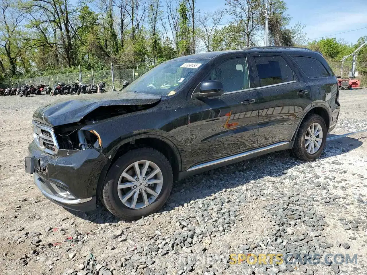 1 Photograph of a damaged car 1C4RDJAG8LC253180 DODGE DURANGO 2020