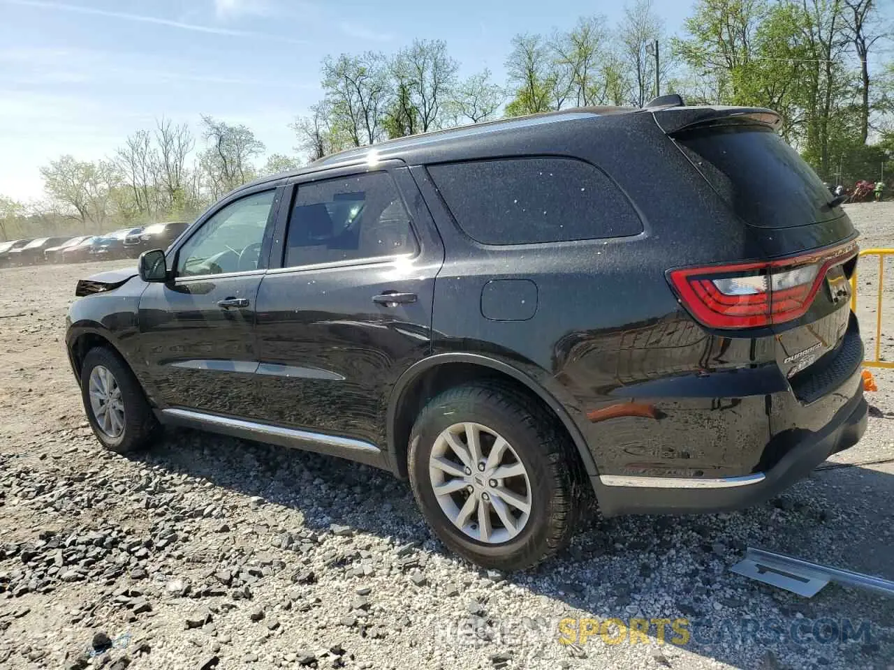 2 Photograph of a damaged car 1C4RDJAG8LC253180 DODGE DURANGO 2020