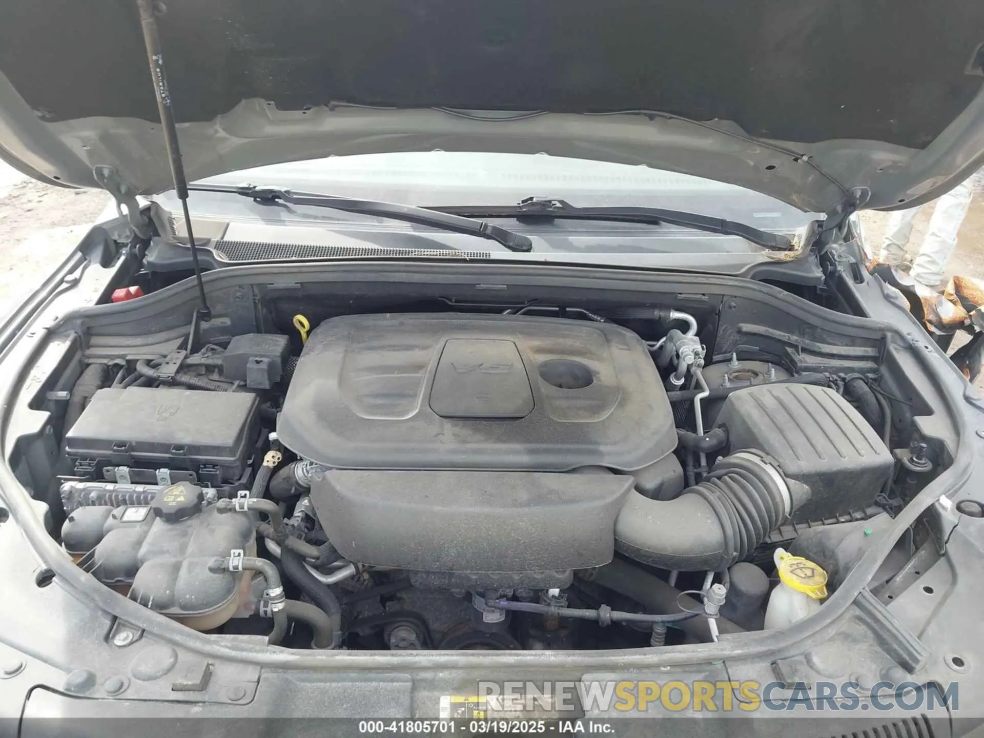 10 Photograph of a damaged car 1C4RDJAG9LC227980 DODGE DURANGO 2020