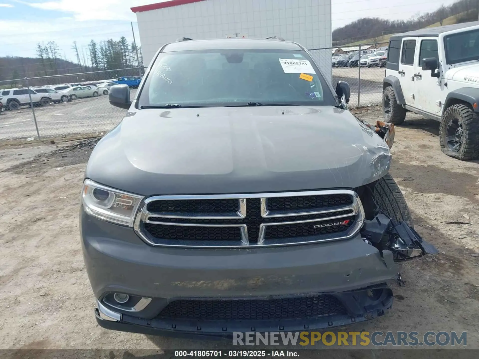11 Photograph of a damaged car 1C4RDJAG9LC227980 DODGE DURANGO 2020