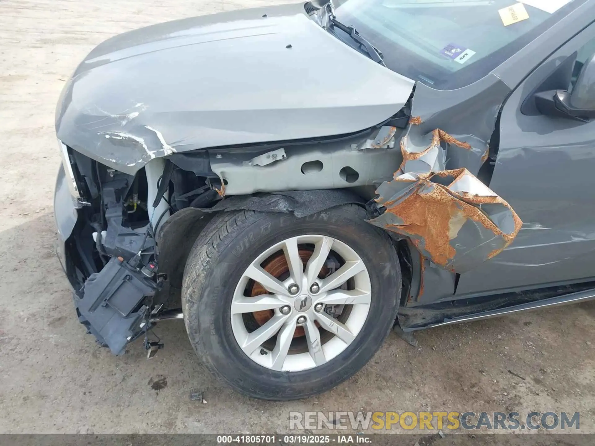 17 Photograph of a damaged car 1C4RDJAG9LC227980 DODGE DURANGO 2020