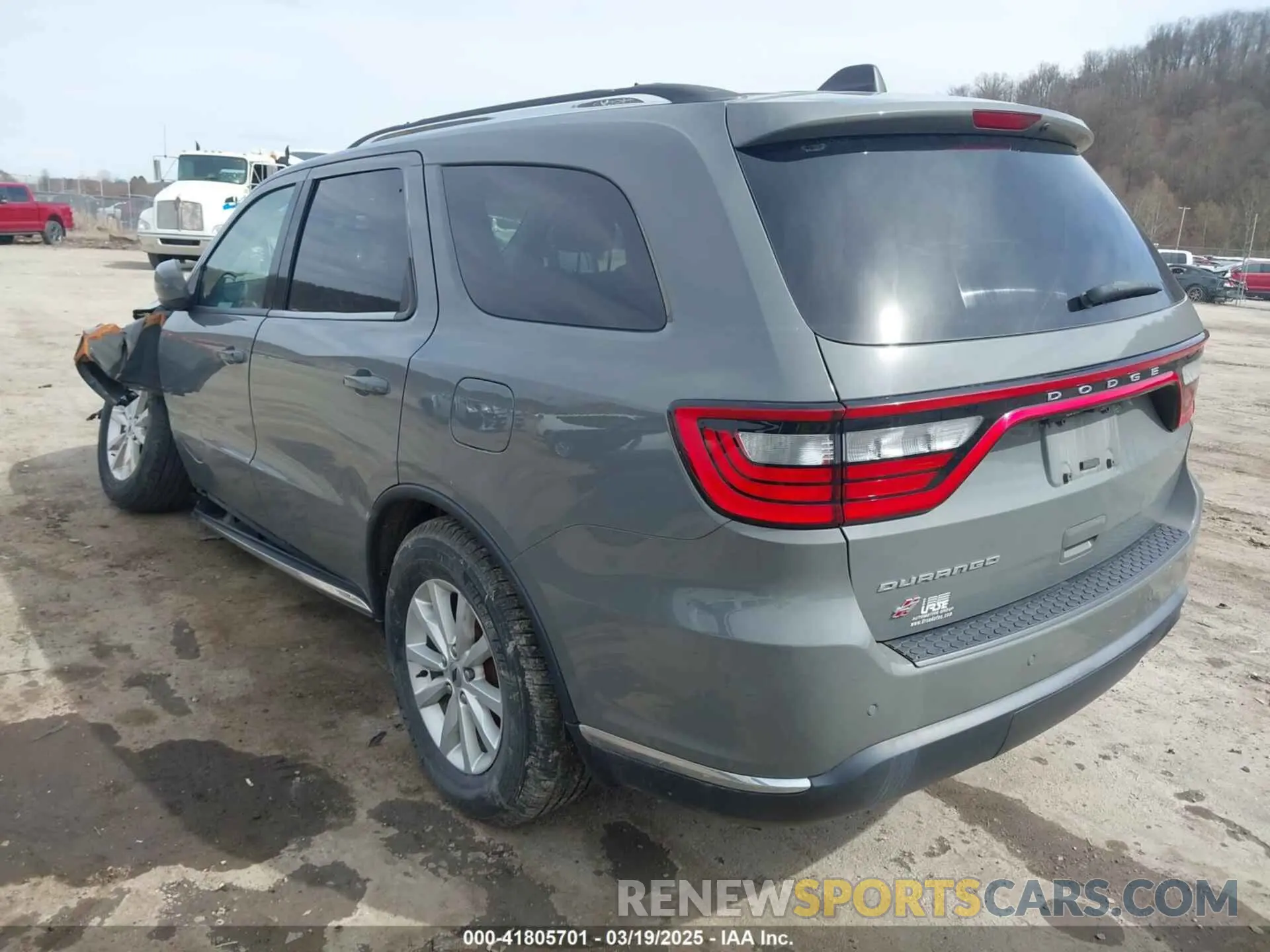 3 Photograph of a damaged car 1C4RDJAG9LC227980 DODGE DURANGO 2020