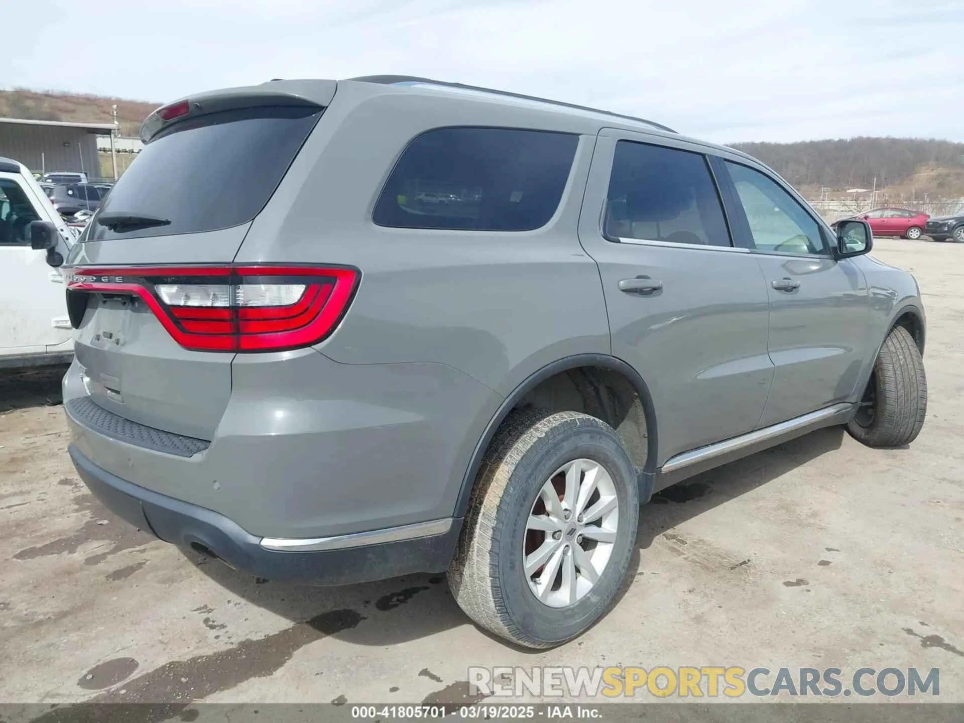 4 Photograph of a damaged car 1C4RDJAG9LC227980 DODGE DURANGO 2020