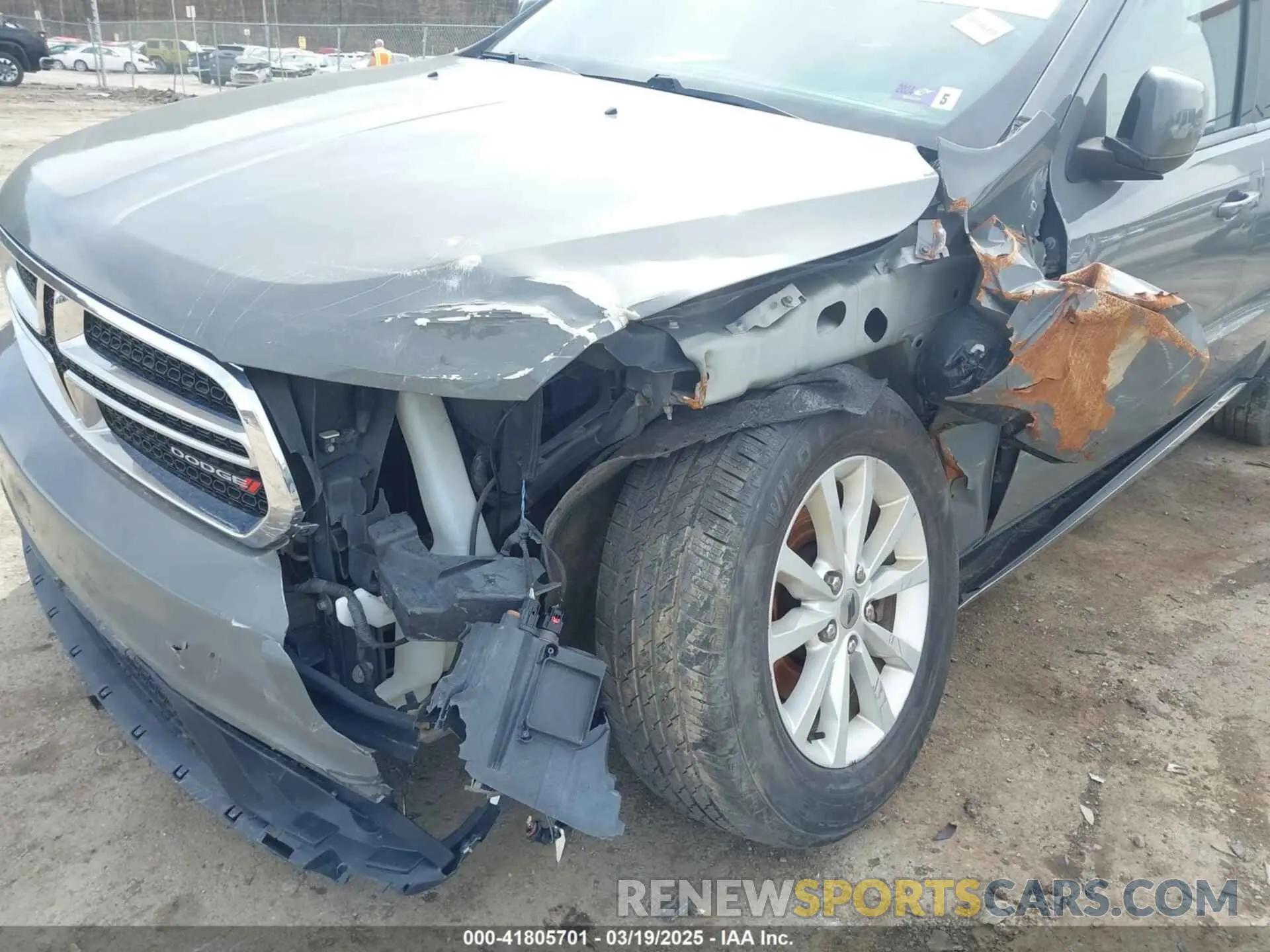 6 Photograph of a damaged car 1C4RDJAG9LC227980 DODGE DURANGO 2020