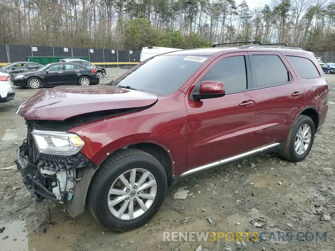 1 Photograph of a damaged car 1C4RDJAG9LC412997 DODGE DURANGO 2020