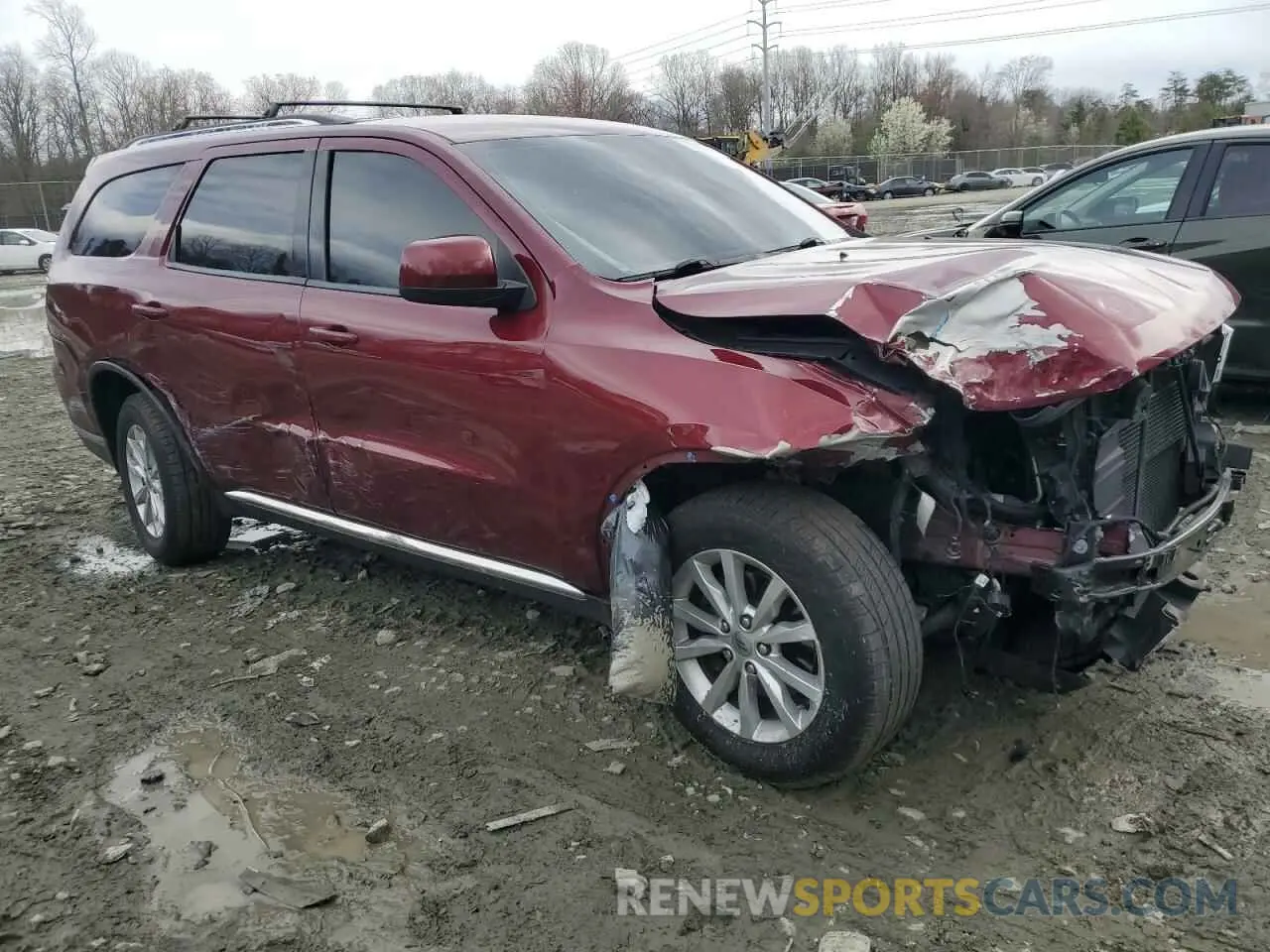 4 Photograph of a damaged car 1C4RDJAG9LC412997 DODGE DURANGO 2020