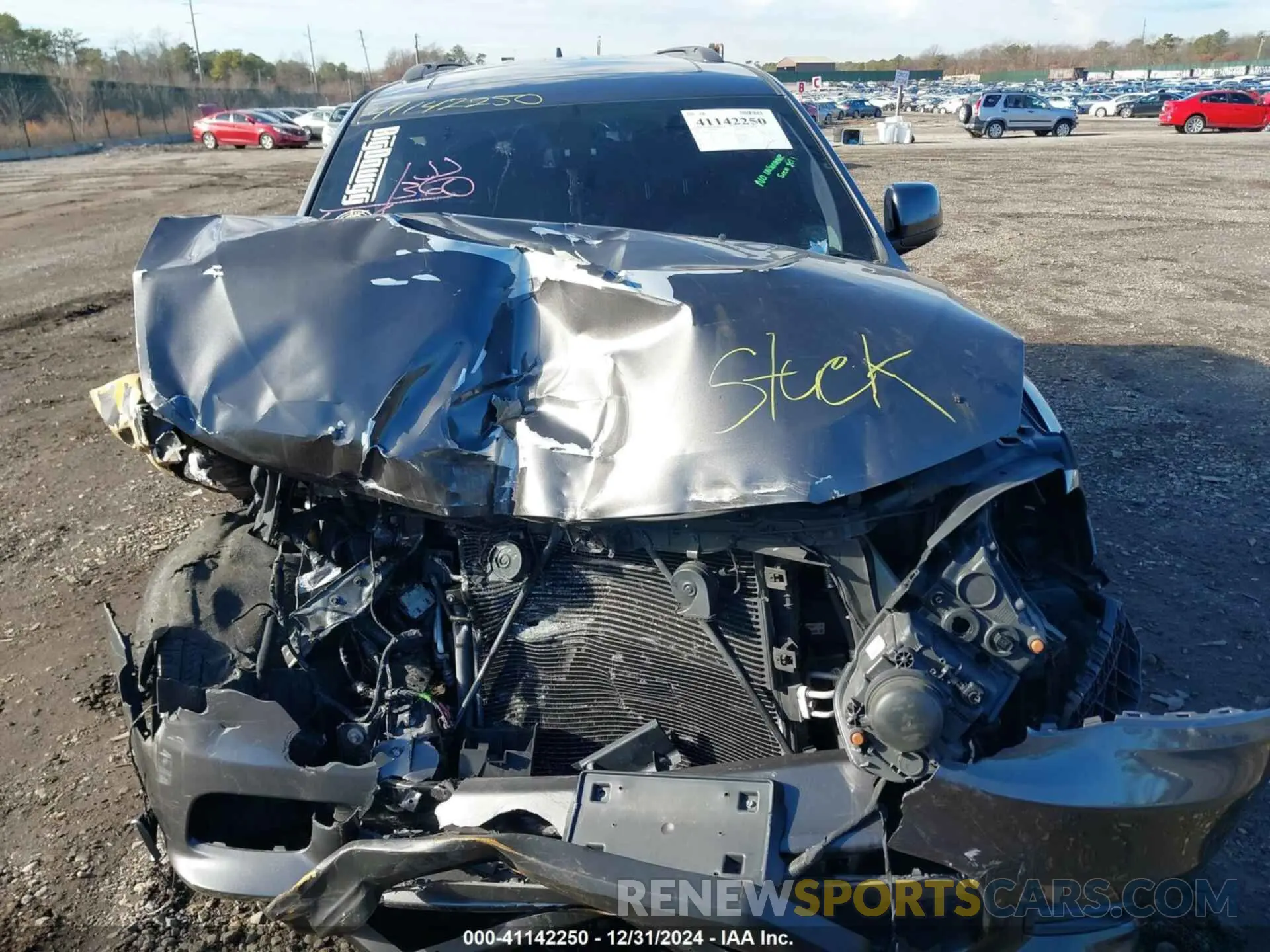 12 Photograph of a damaged car 1C4RDJDG0LC131263 DODGE DURANGO 2020