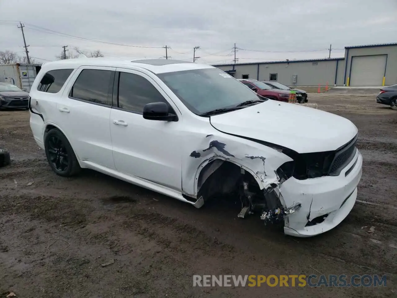 4 Photograph of a damaged car 1C4RDJDG0LC146619 DODGE DURANGO 2020