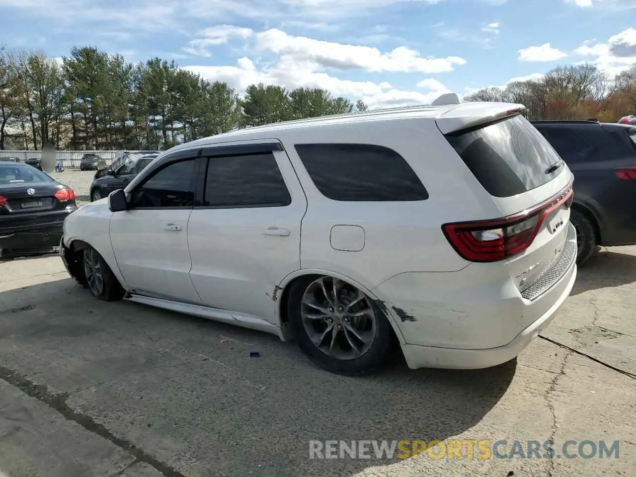 2 Photograph of a damaged car 1C4RDJDG1LC248995 DODGE DURANGO 2020