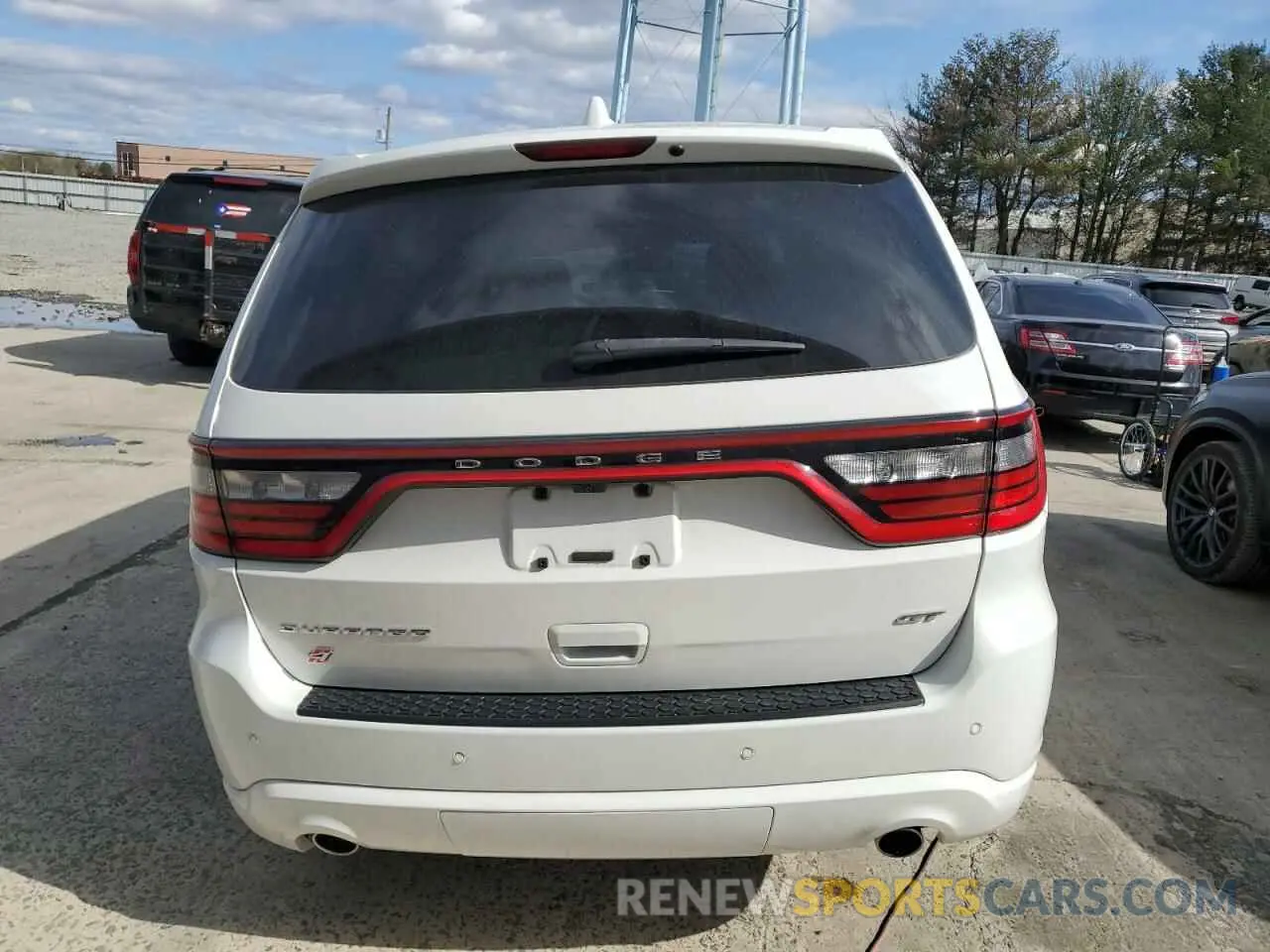 6 Photograph of a damaged car 1C4RDJDG1LC248995 DODGE DURANGO 2020
