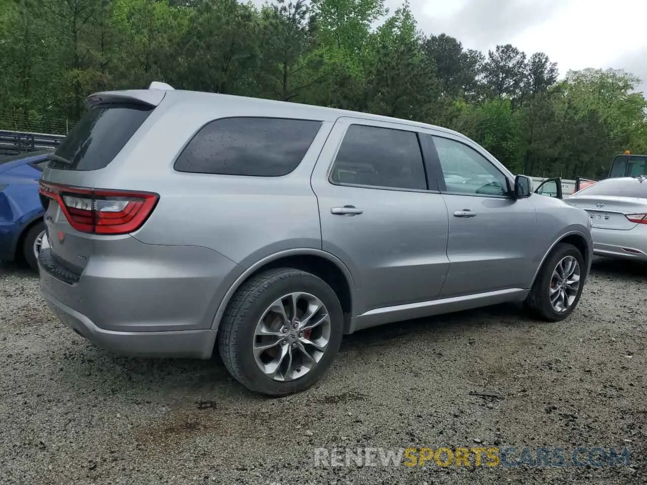 3 Photograph of a damaged car 1C4RDJDG1LC261147 DODGE DURANGO 2020