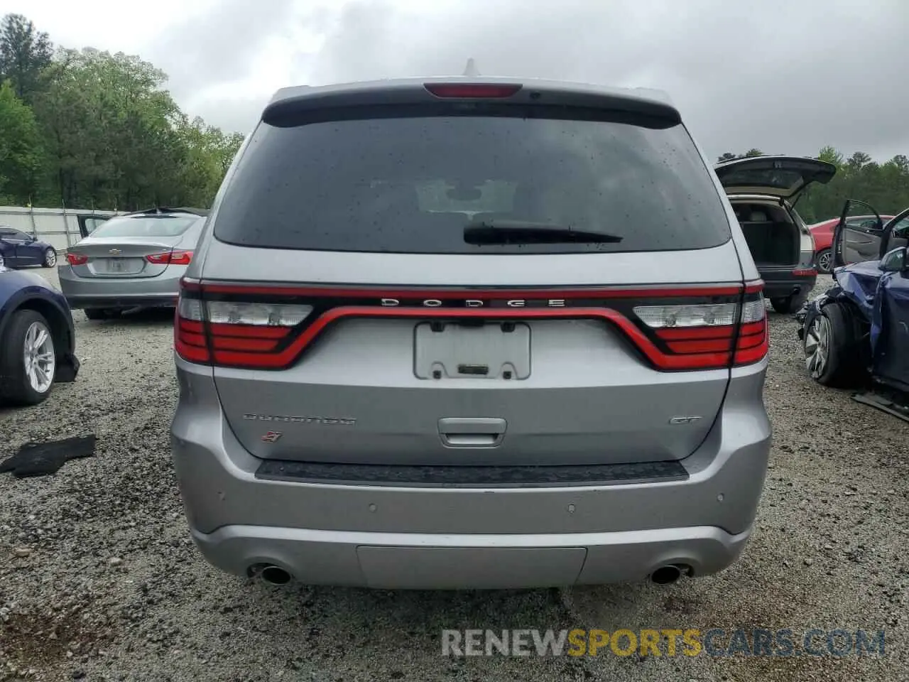 6 Photograph of a damaged car 1C4RDJDG1LC261147 DODGE DURANGO 2020