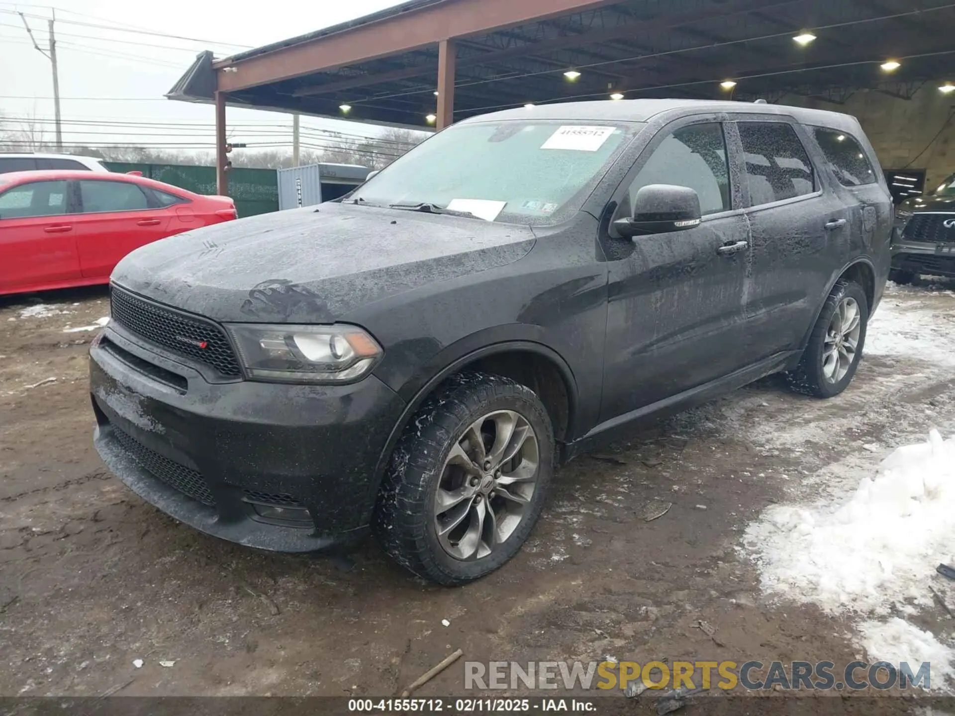 2 Photograph of a damaged car 1C4RDJDG2LC213530 DODGE DURANGO 2020